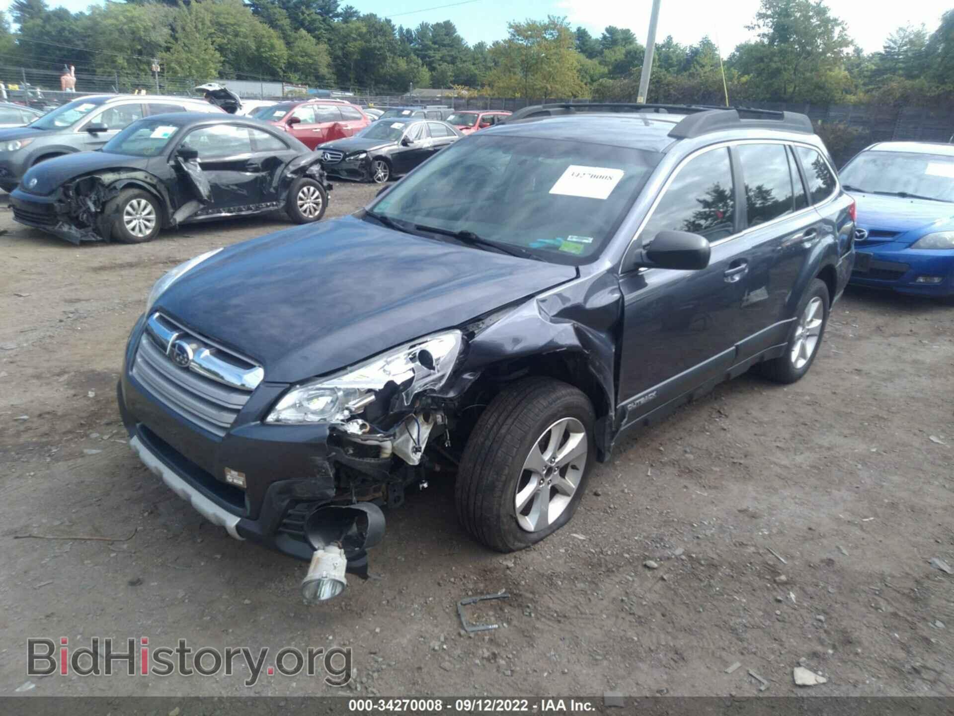 2014 SUBARU OUTBACK - VIN: 4S4BRBAC4E3229642 - Фото 2