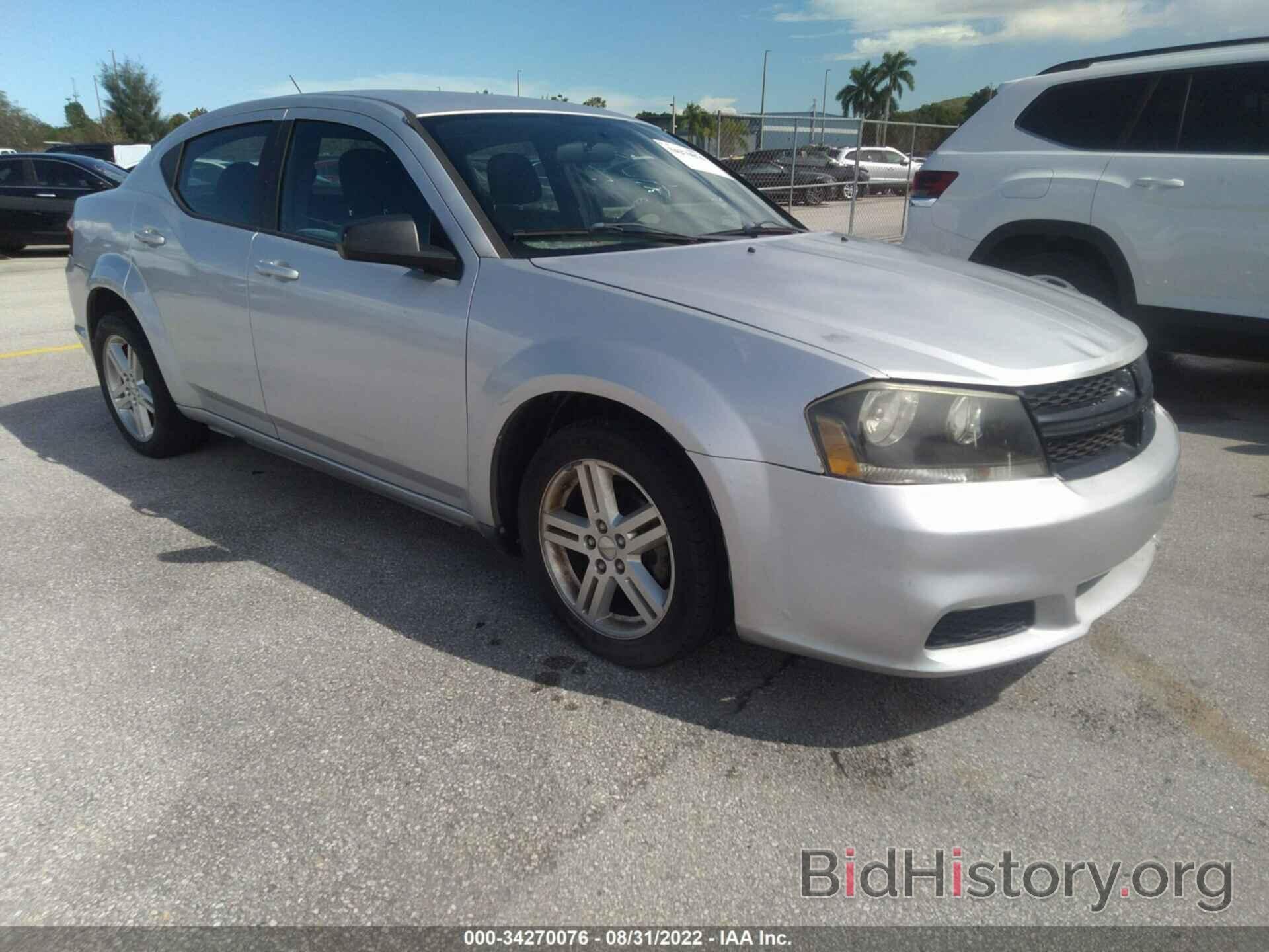 Photo 1C3CDZAB2CN102837 - DODGE AVENGER 2012