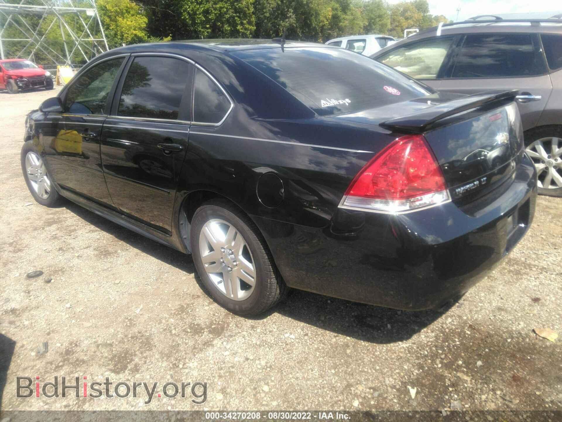 2012 CHEVROLET IMPALA - VIN: 2G1WB5E36C1213640 - Фото 3