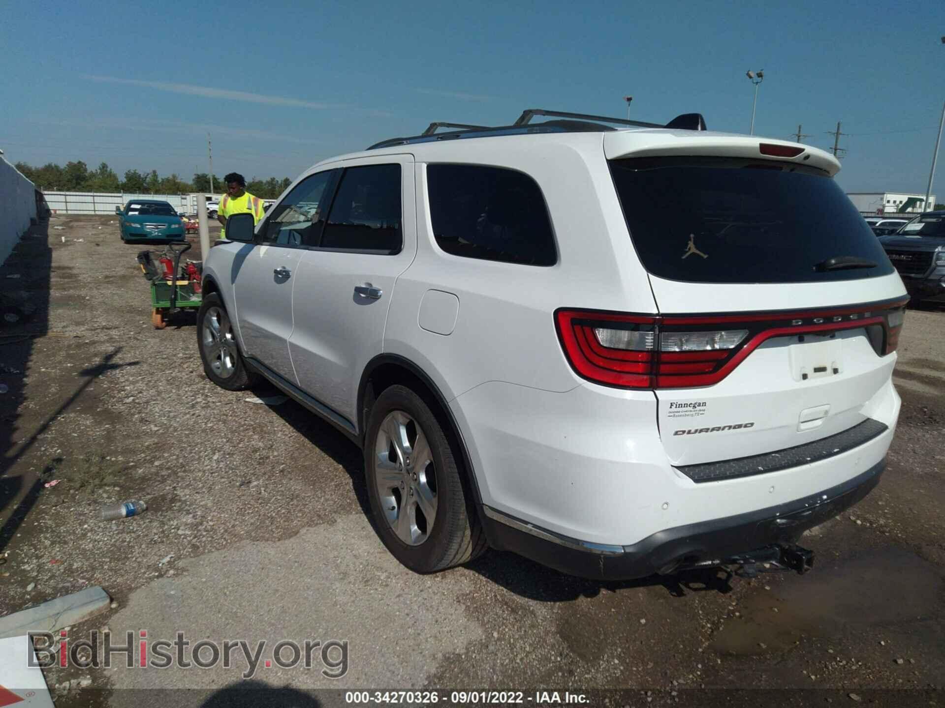 2015 DODGE DURANGO - VIN: 1C4RDHAG7FC222158 - Фото 3