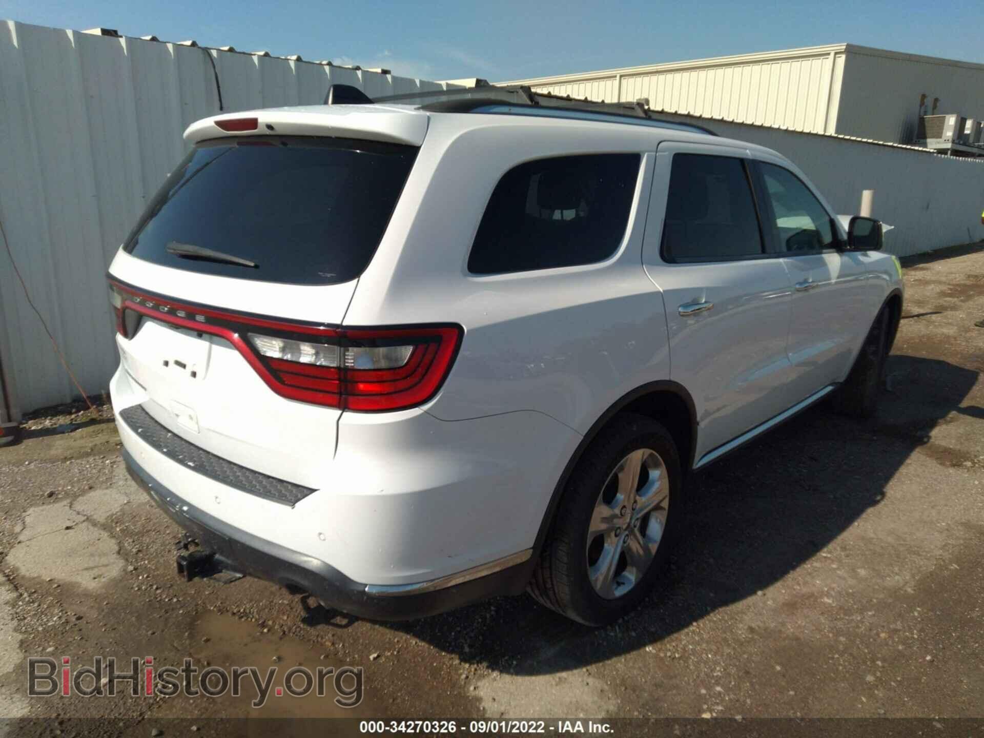 2015 DODGE DURANGO - VIN: 1C4RDHAG7FC222158 - Фото 4