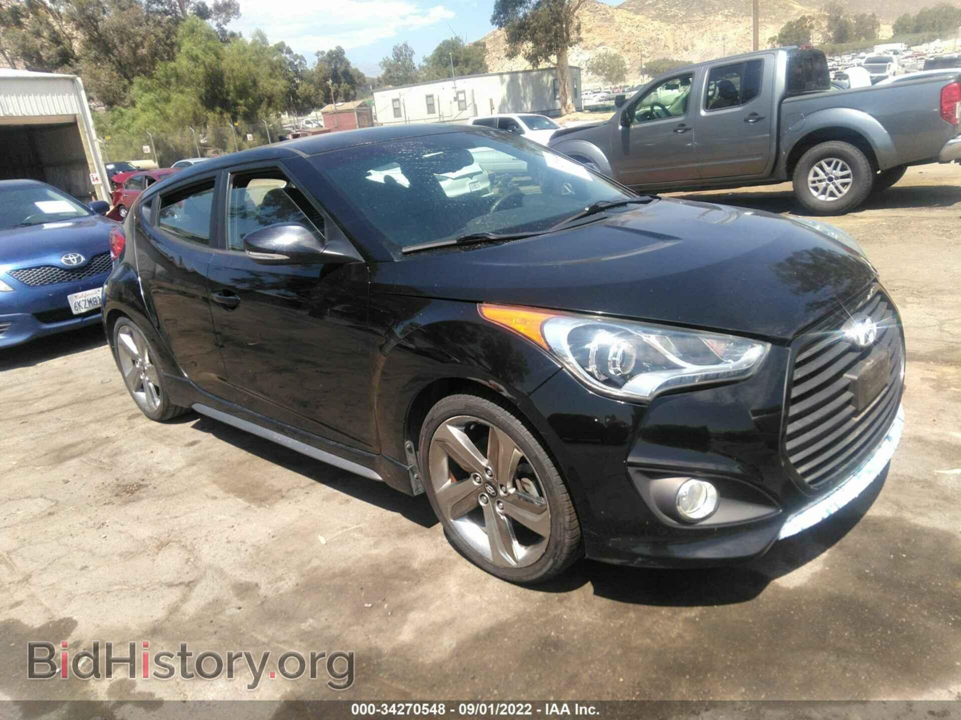Photo KMHTC6AE7DU108112 - HYUNDAI VELOSTER 2013