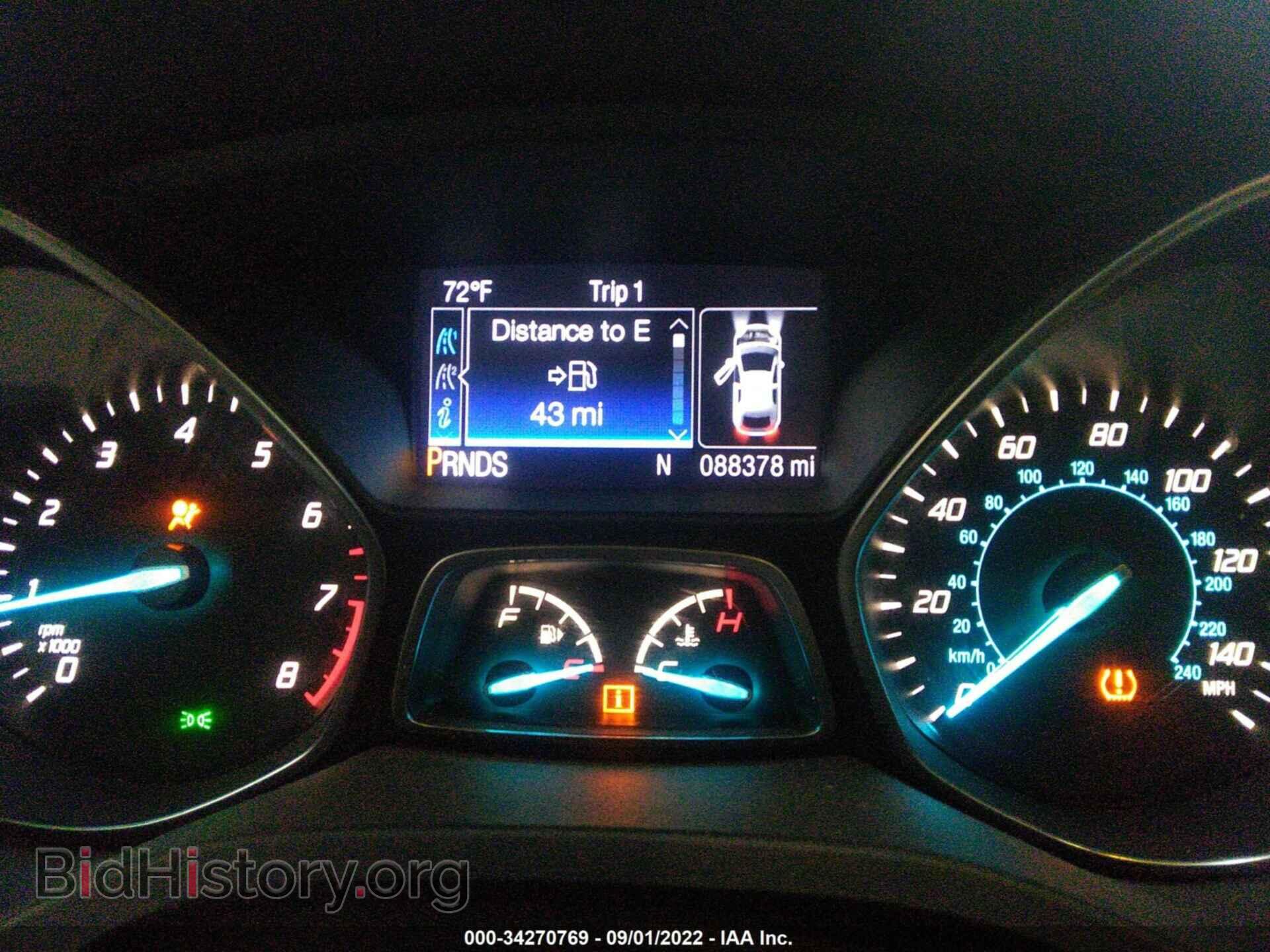 2016 FORD ESCAPE - VIN: 1FMCU9G96GUA63371 - Фото 7