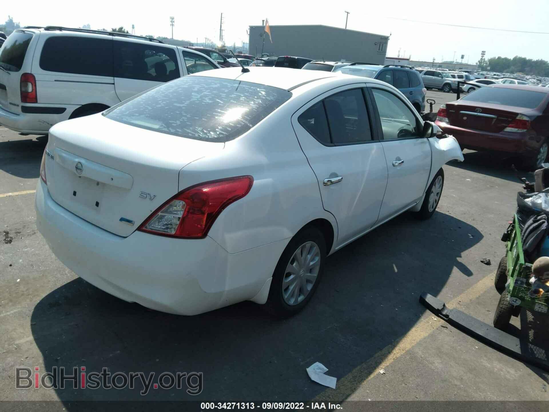 2012 NISSAN VERSA - VIN: 3N1CN7AP0CL875334 - Фото 4
