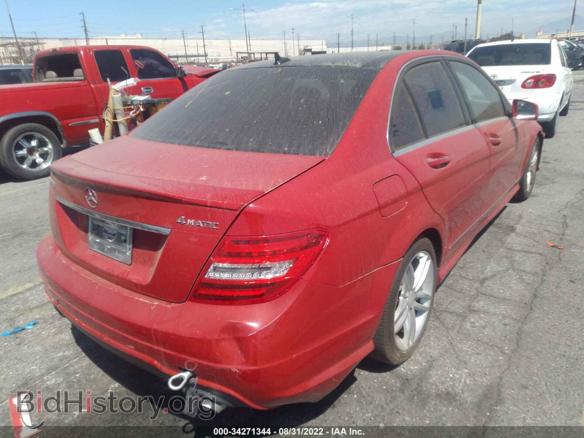 2012 MERCEDES-BENZ C-CLASS - VIN: WDDGF8BB6CA711264 - Фото 4