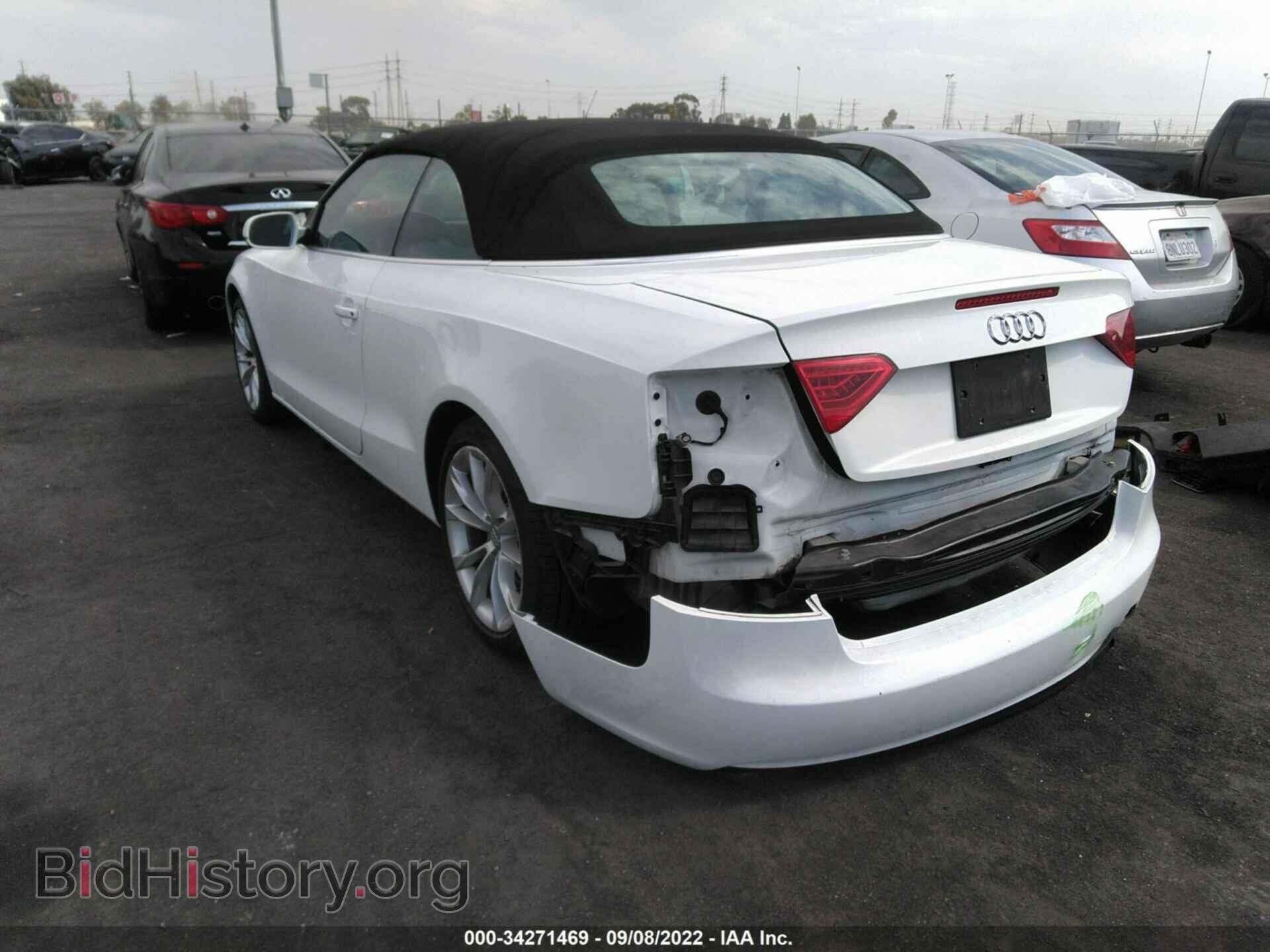 2014 AUDI A5 - VIN: WAUCFAFH3EN008132 - Фото 3