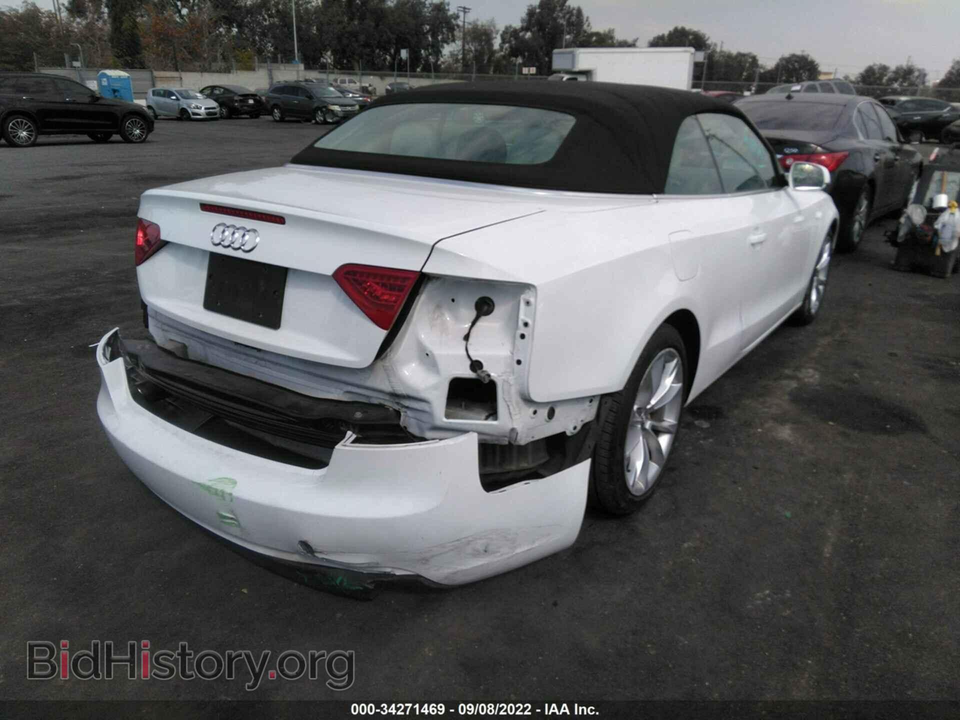 2014 AUDI A5 - VIN: WAUCFAFH3EN008132 - Фото 4