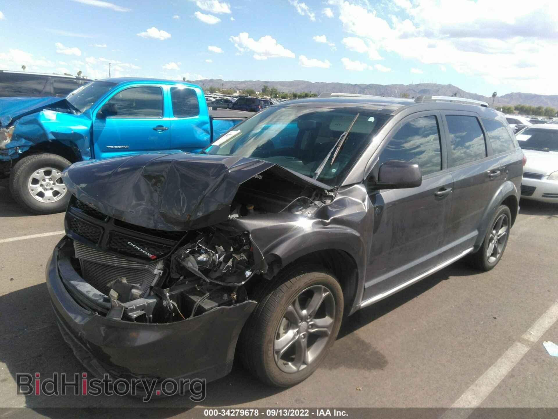 2016 DODGE JOURNEY - VIN: 3C4PDCGG1GT107241 - Фото 2