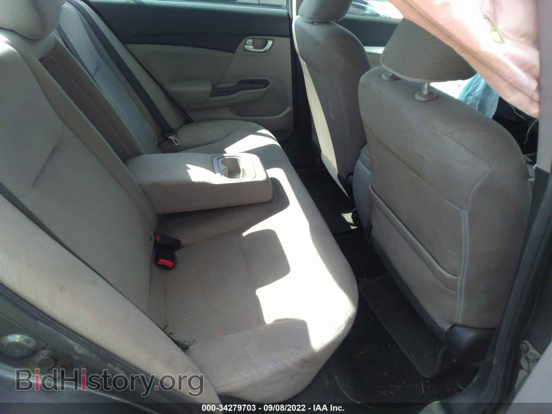 2013 HONDA CIVIC SDN - VIN: 19XFB2F82DE087488 - Фото 8