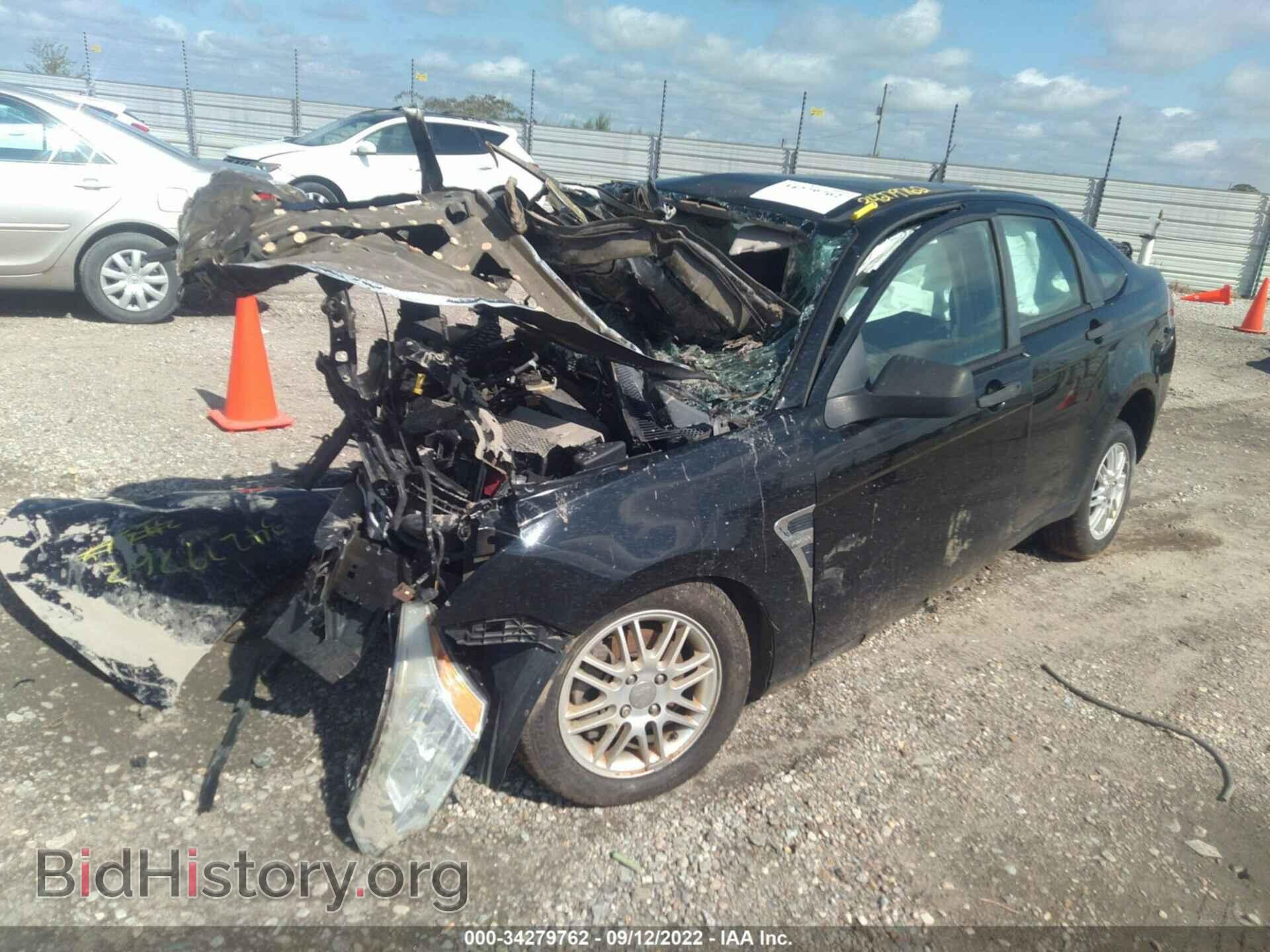 2008 FORD FOCUS - VIN: 1FAHP35N38W279348 - Фото 2