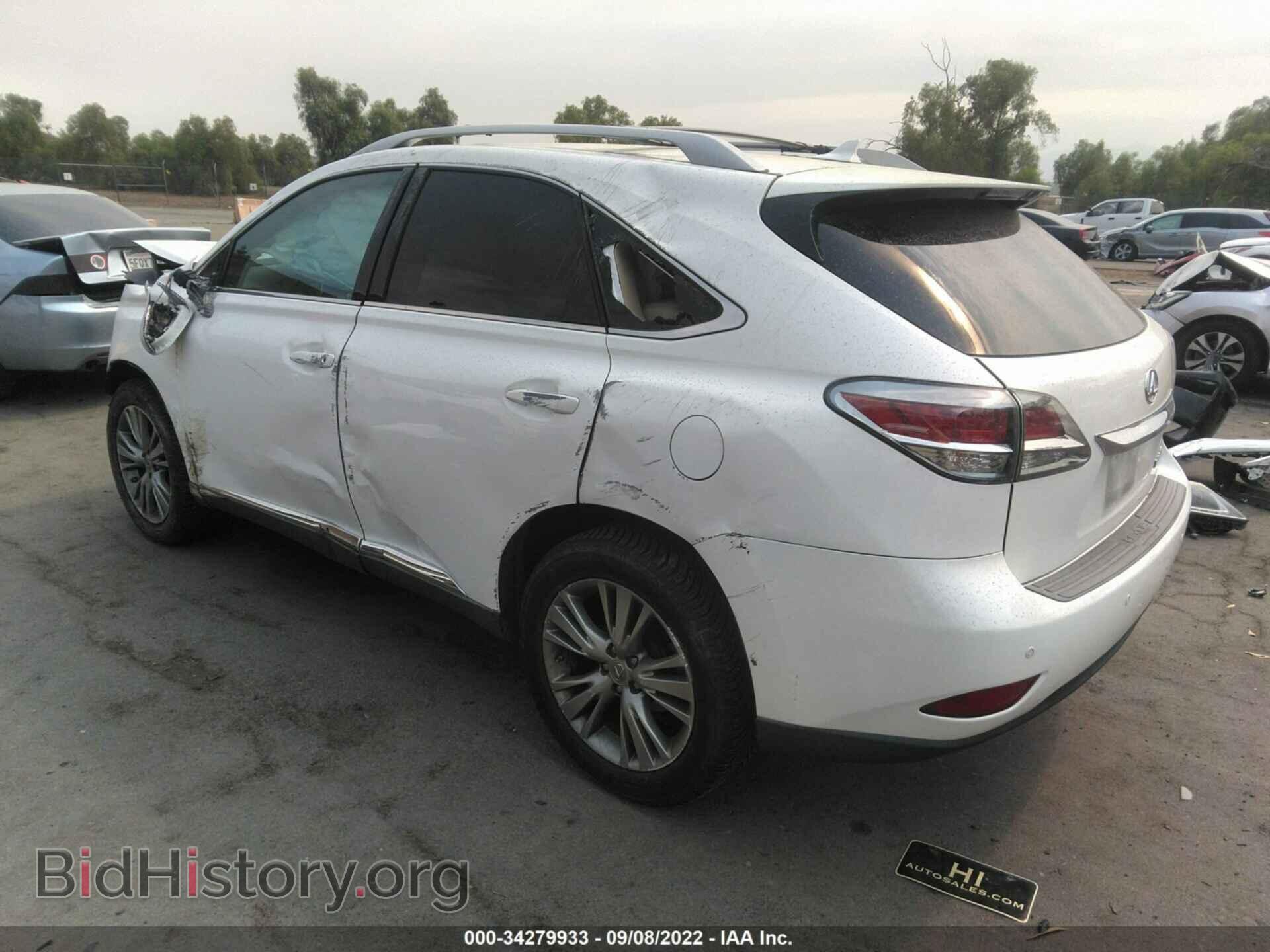 2013 LEXUS RX 350 - VIN: 2T2ZK1BA2DC094385 - Фото 3