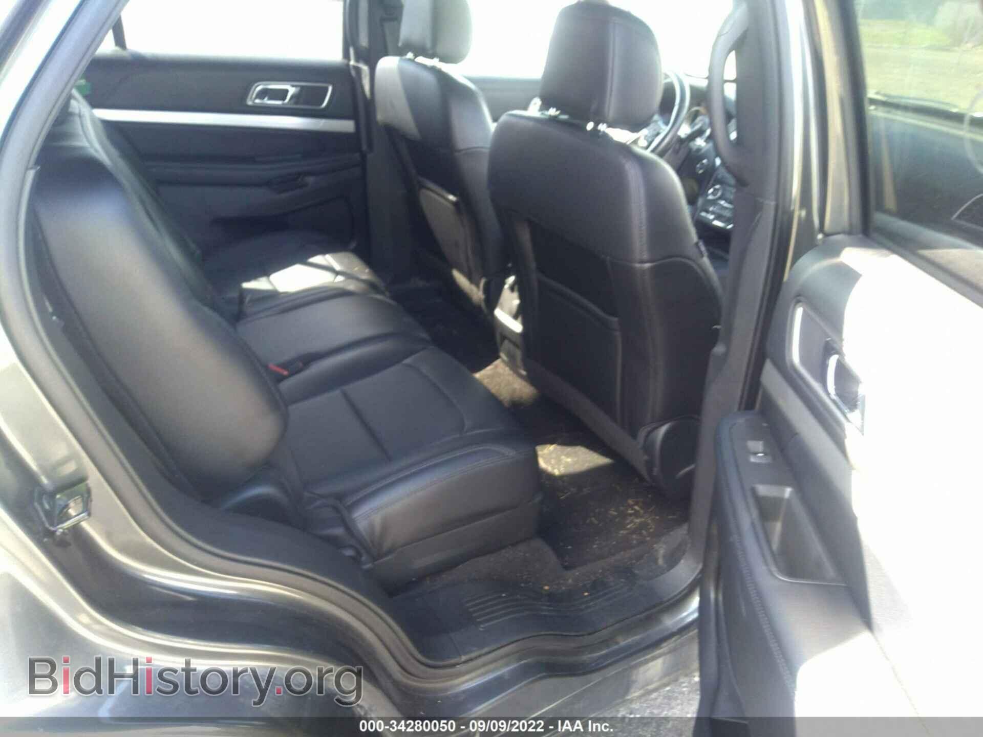 2017 FORD EXPLORER - VIN: 1FM5K8D84HGD80411 - Фото 8