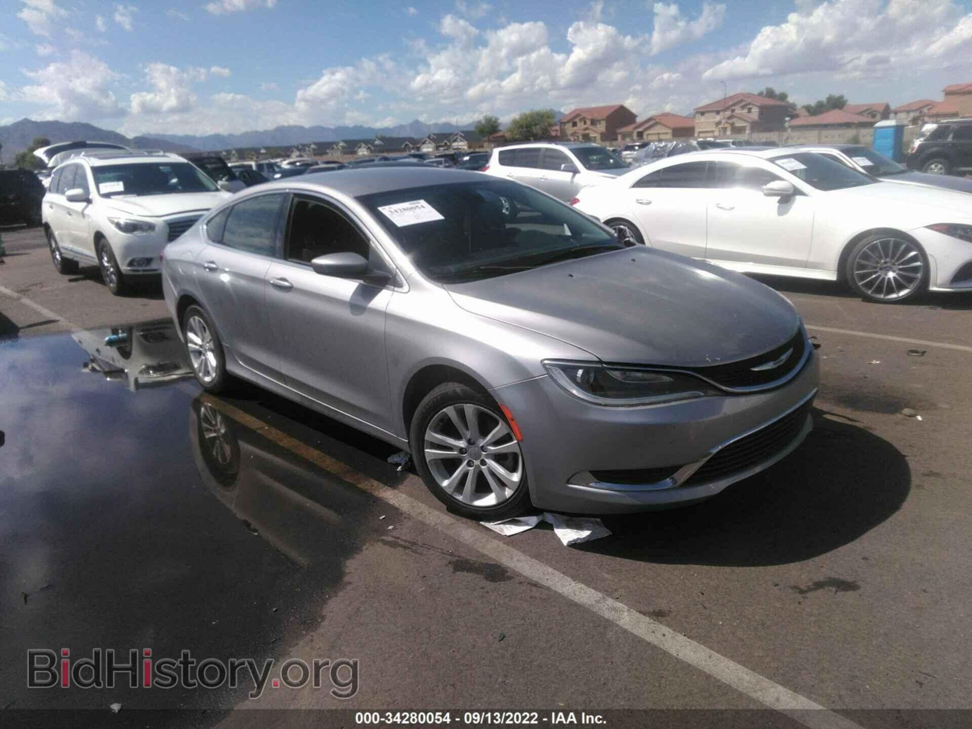 Фотография 1C3CCCAB7FN633021 - CHRYSLER 200 2015