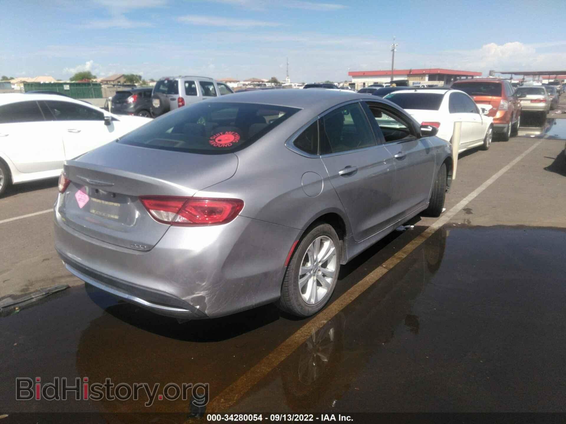 2015 CHRYSLER 200 - VIN: 1C3CCCAB7FN633021 - Фото 4
