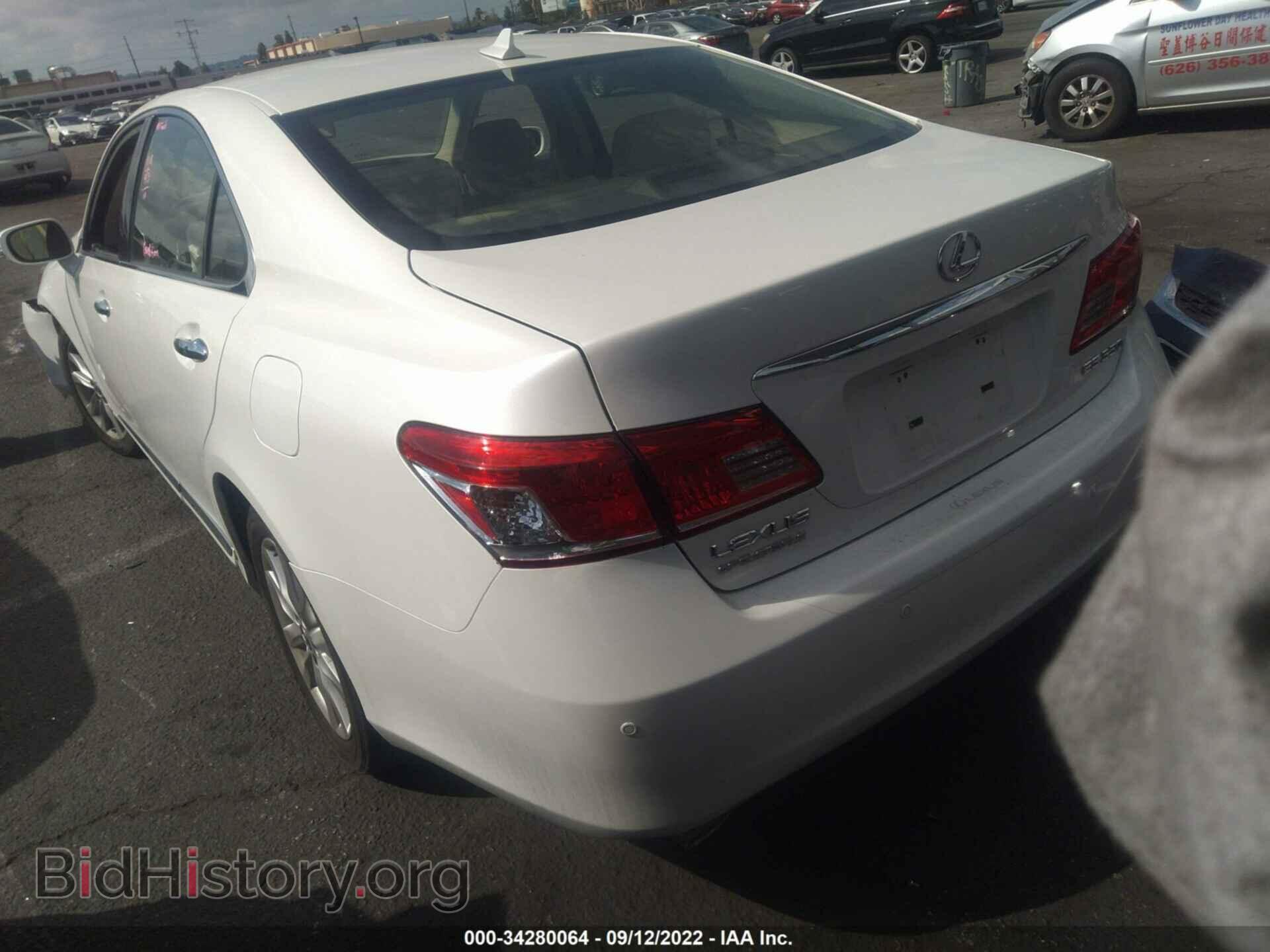 2011 LEXUS ES 350 - VIN: JTHBK1EG3B2449872 - Фото 3