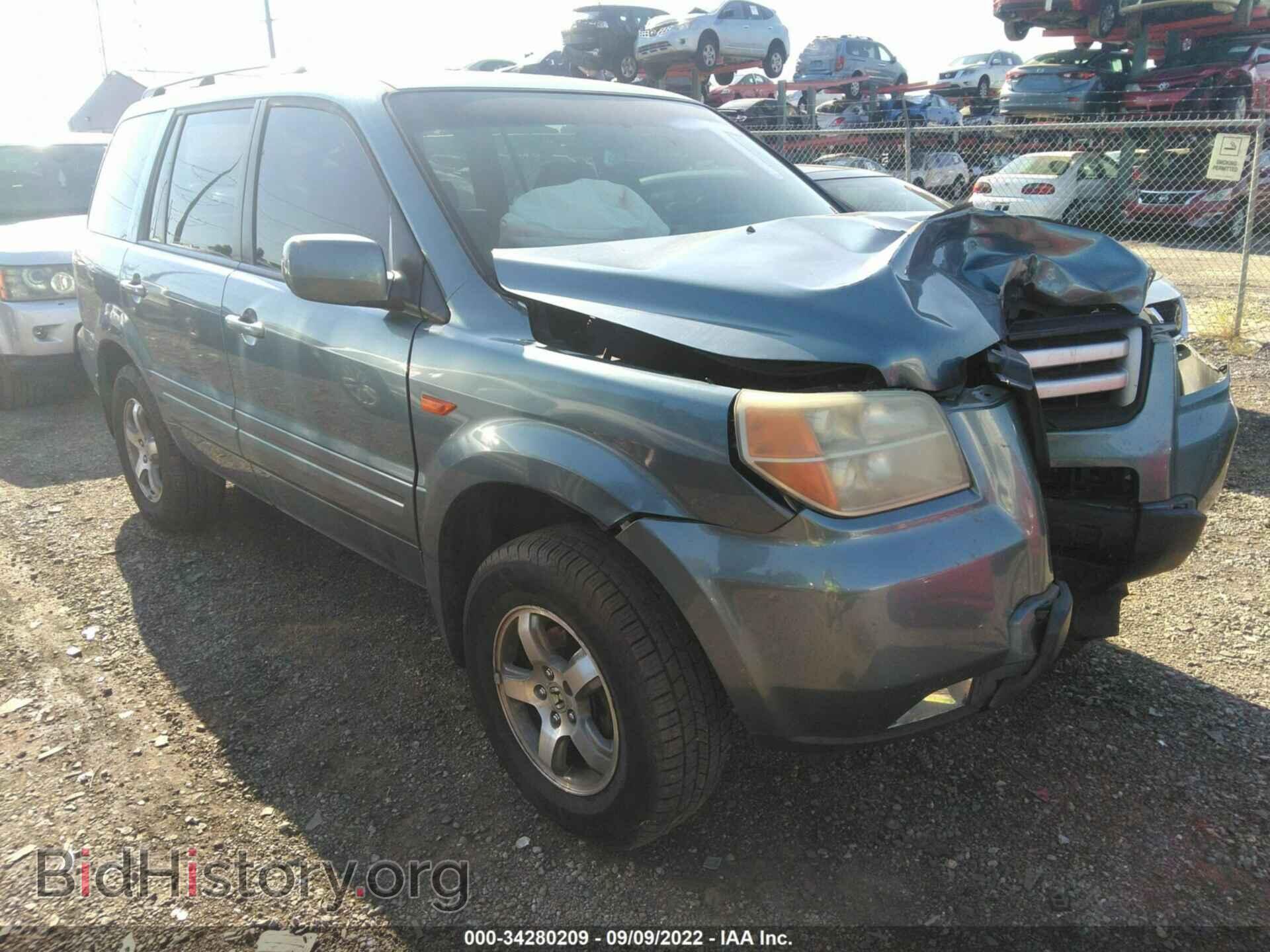 Photo 5FNYF18496B018795 - HONDA PILOT 2006