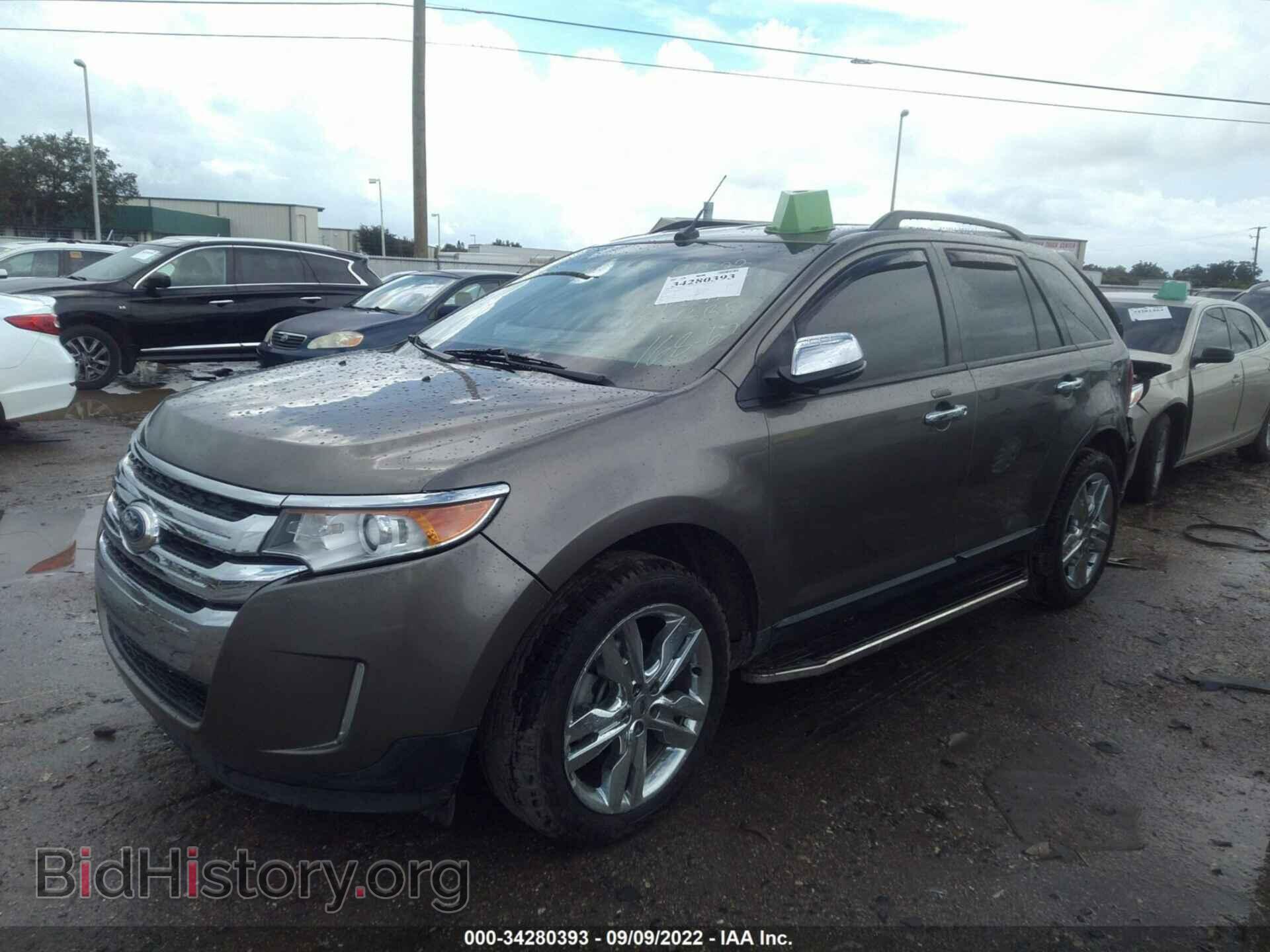 2014 FORD EDGE - VIN: 2FMDK3JC0EBB52609 - Фото 2