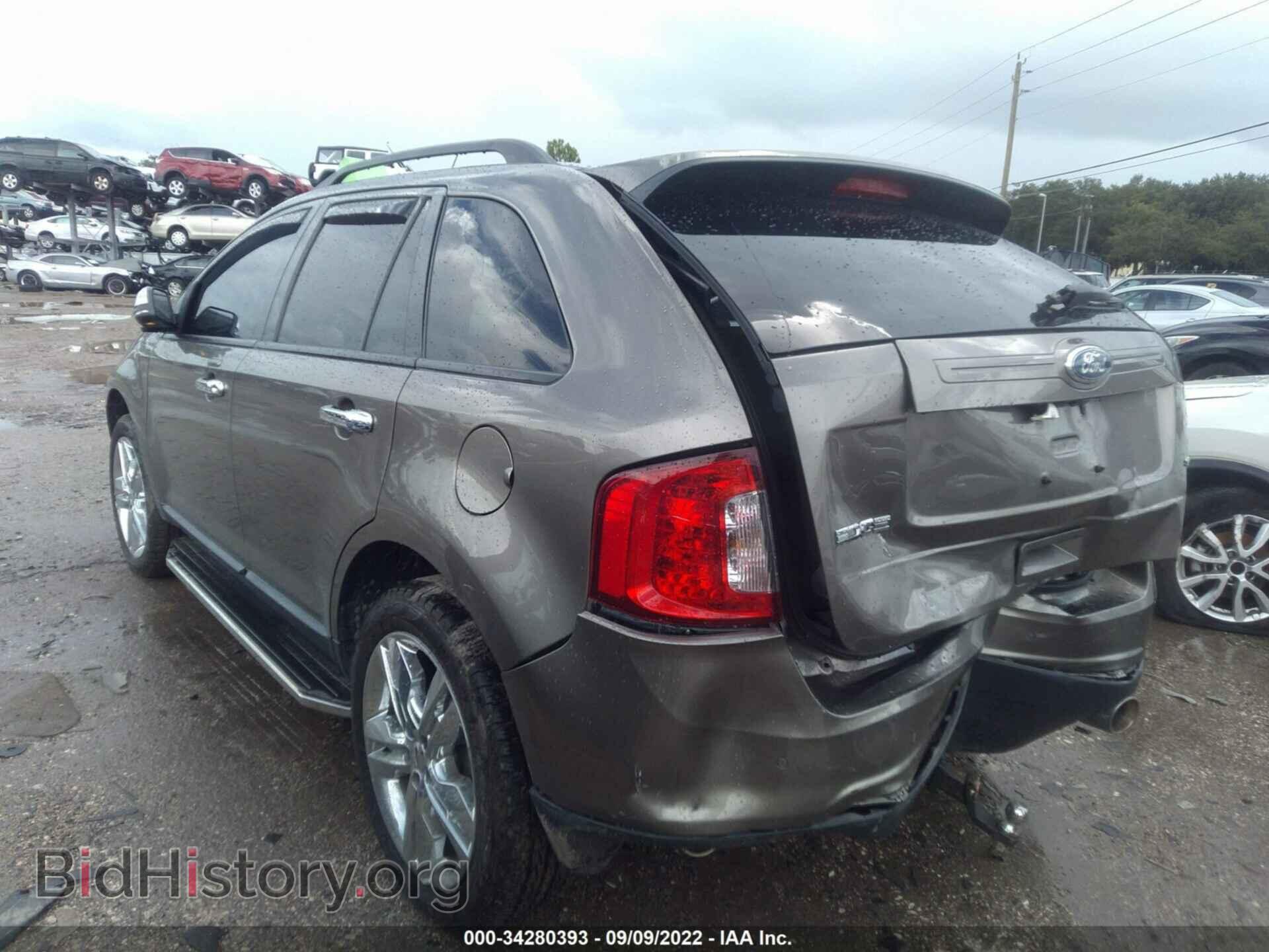 2014 FORD EDGE - VIN: 2FMDK3JC0EBB52609 - Фото 3