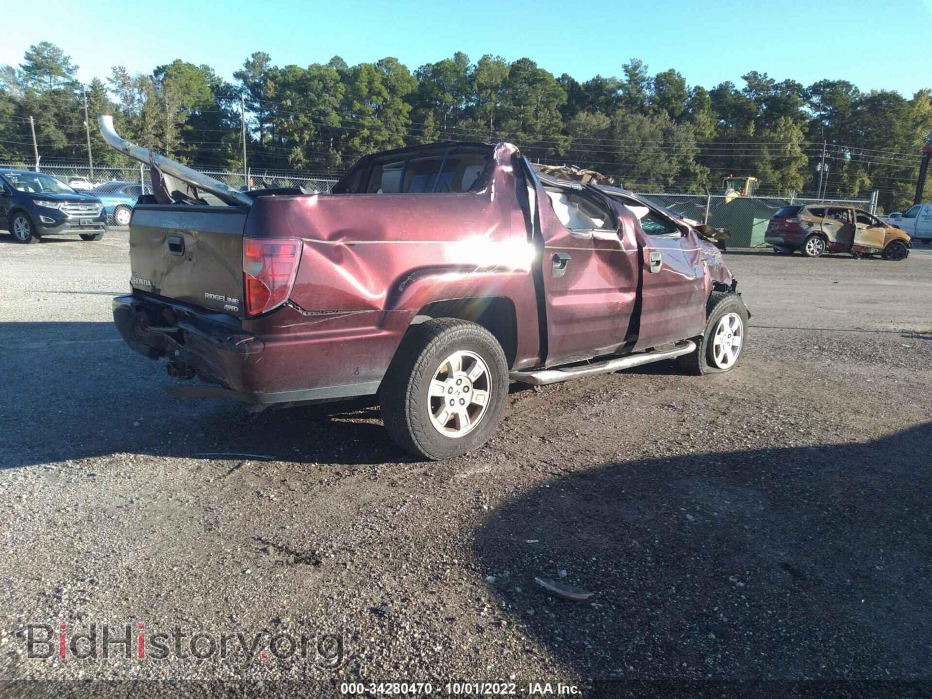 2010 HONDA RIDGELINE - VIN: 5FPYK1F21AB004757 - Фото 4