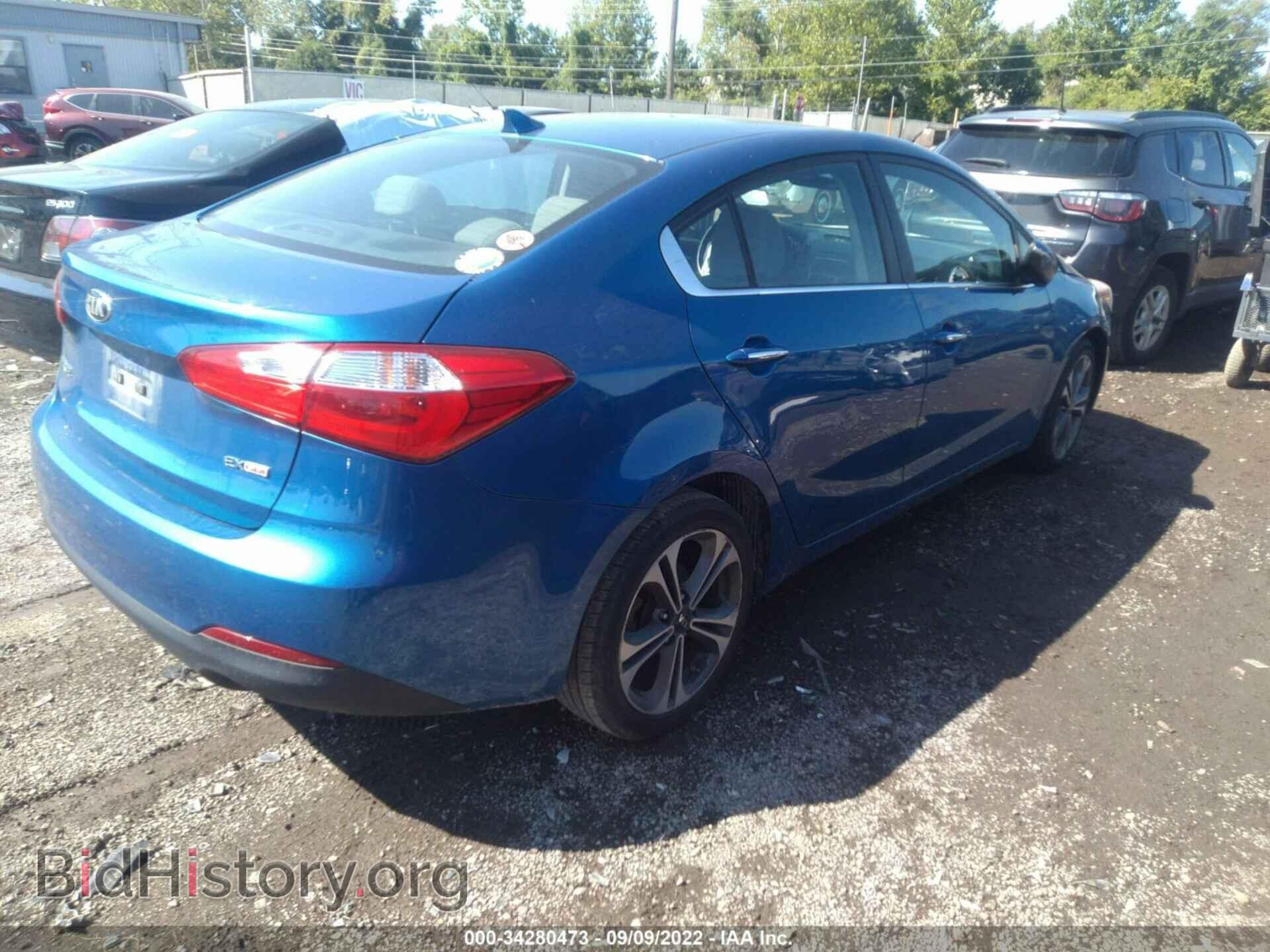 2014 KIA FORTE - VIN: KNAFX4A85E5165762 - Фото 4
