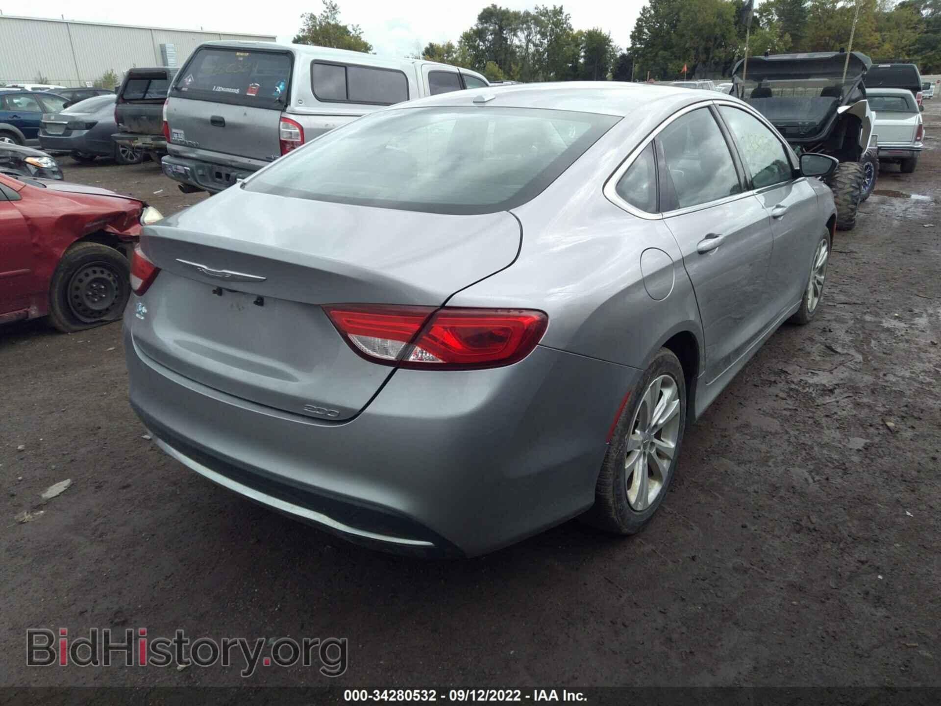 2015 CHRYSLER 200 - VIN: 1C3CCCAB4FN701002 - Фото 4