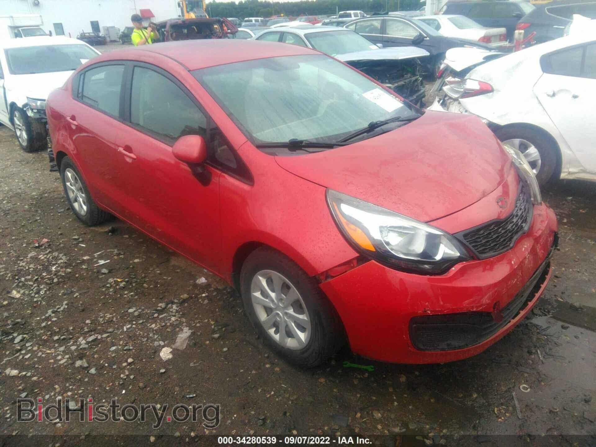 Фотография KNADM4A37F6528112 - KIA RIO 2015