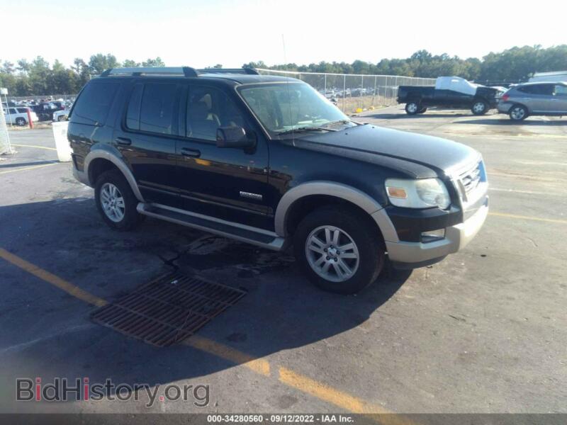 2006 Ford EXPLORER Eddie Bauer (VIN 1FMEU64E46UB67929) — фото 1 из 11, IAAI, повреждение: левый бок