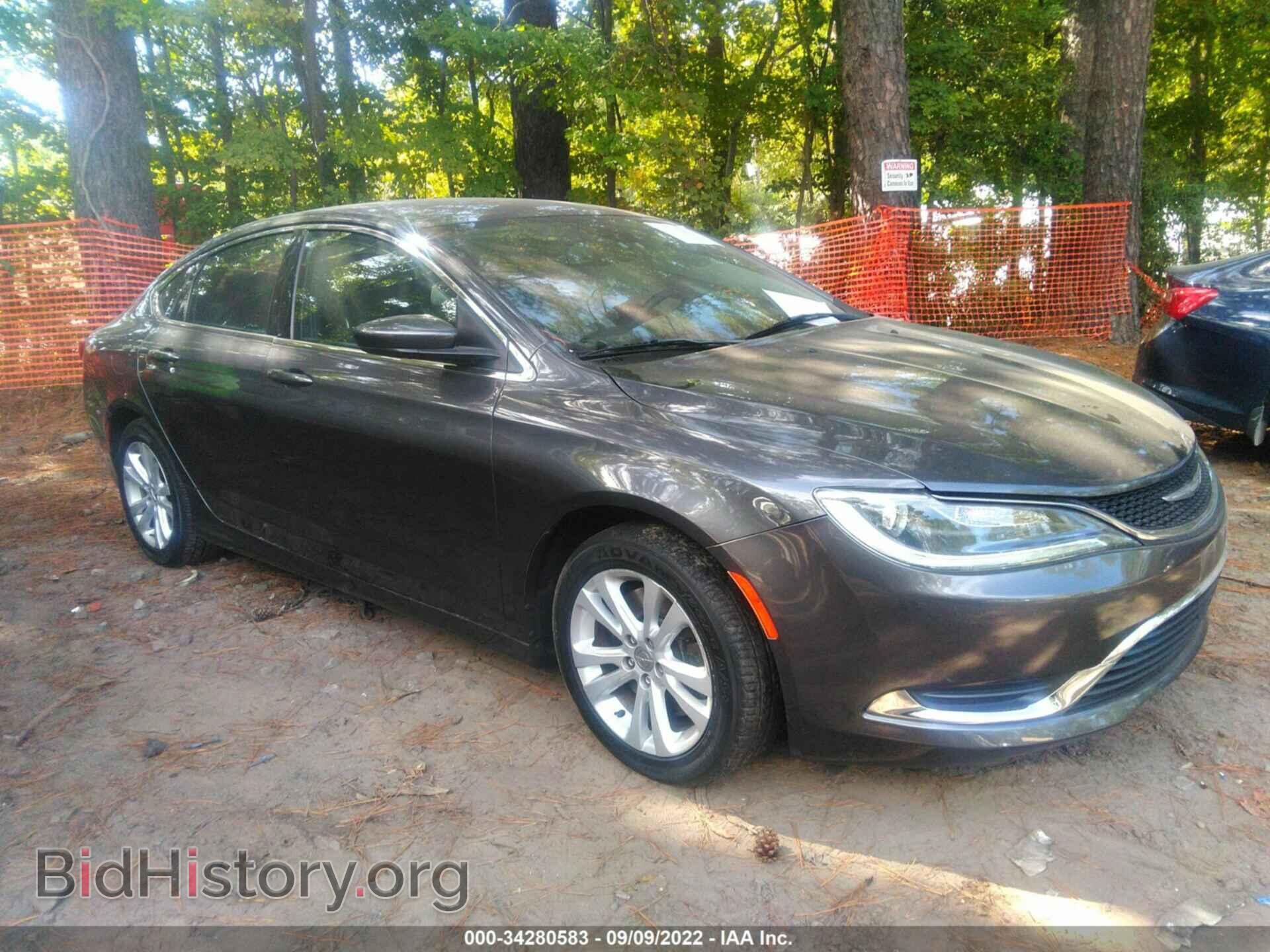 Photo 1C3CCCAGXHN511106 - CHRYSLER 200 2017
