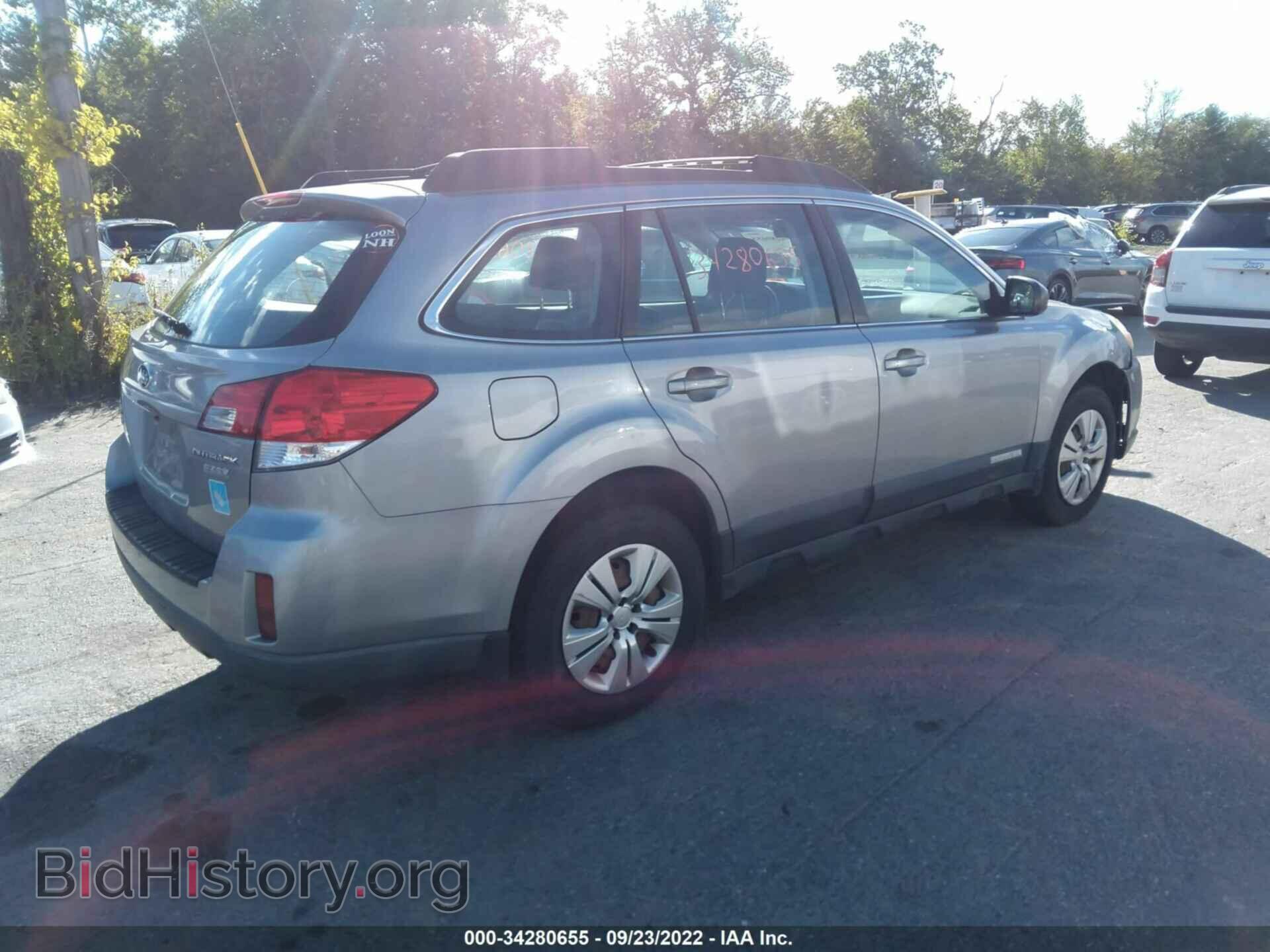 2010 SUBARU OUTBACK - VIN: 4S4BRBAC9A3372810 - Фото 4