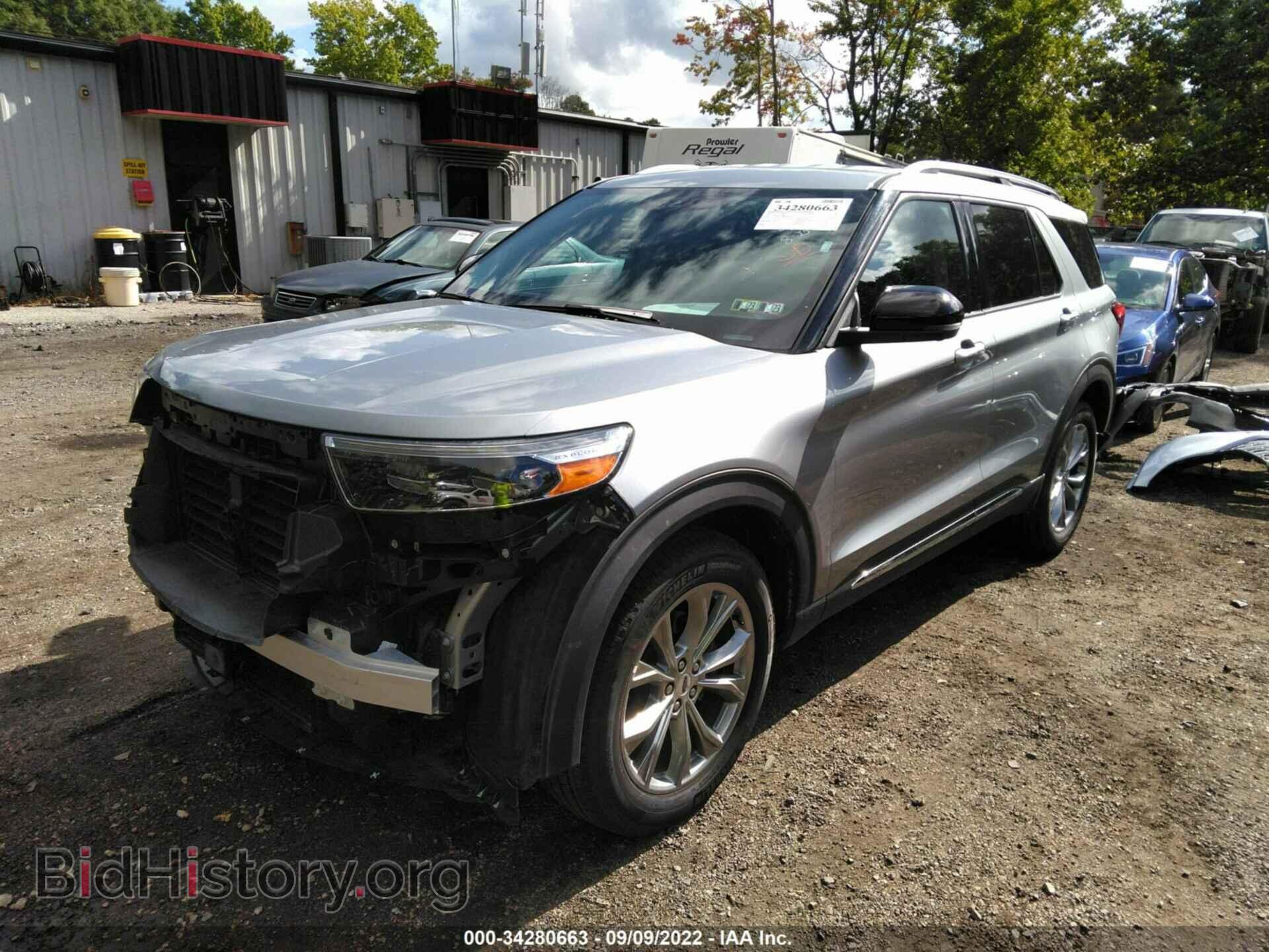2022 FORD EXPLORER - VIN: 1FMSK8FH1NGA95452 - Фото 2