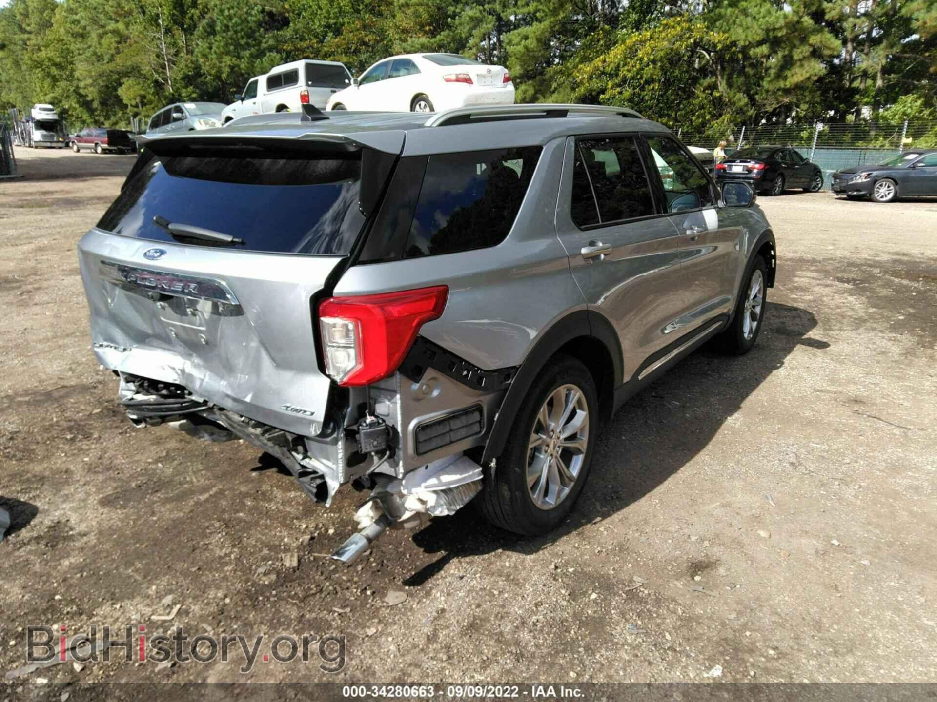 2022 FORD EXPLORER - VIN: 1FMSK8FH1NGA95452 - Фото 4