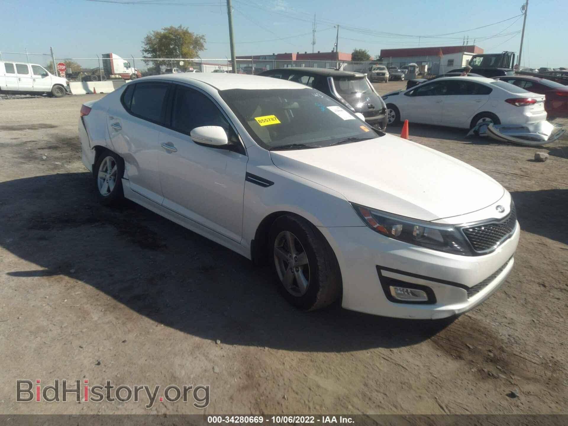 Фотография KNAGM4A70F5607675 - KIA OPTIMA 2015