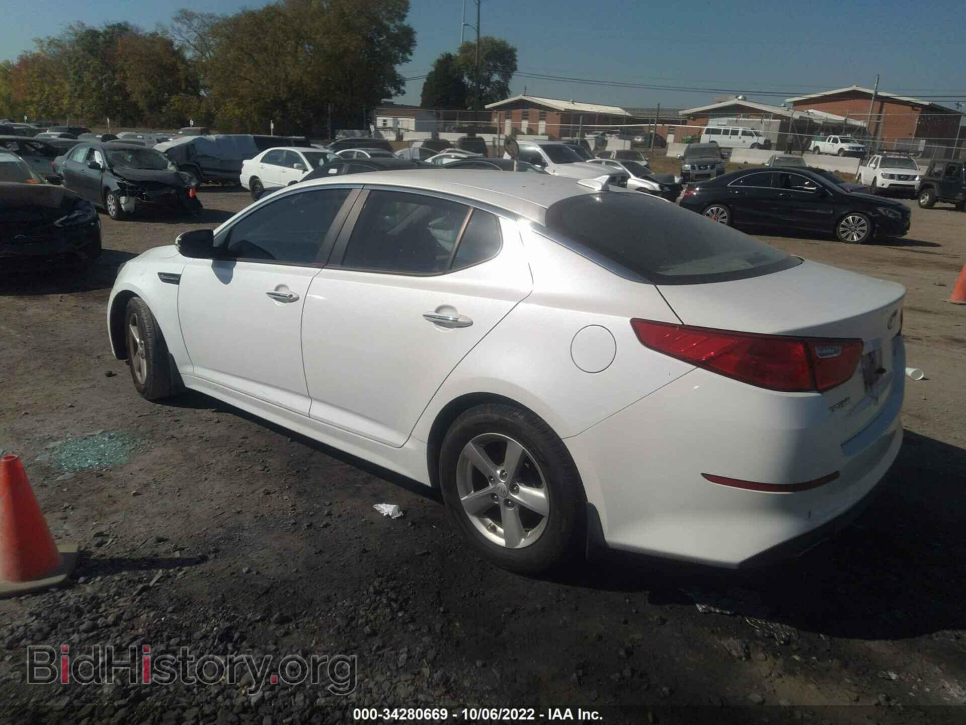 2015 KIA OPTIMA - VIN: KNAGM4A70F5607675 - Фото 3