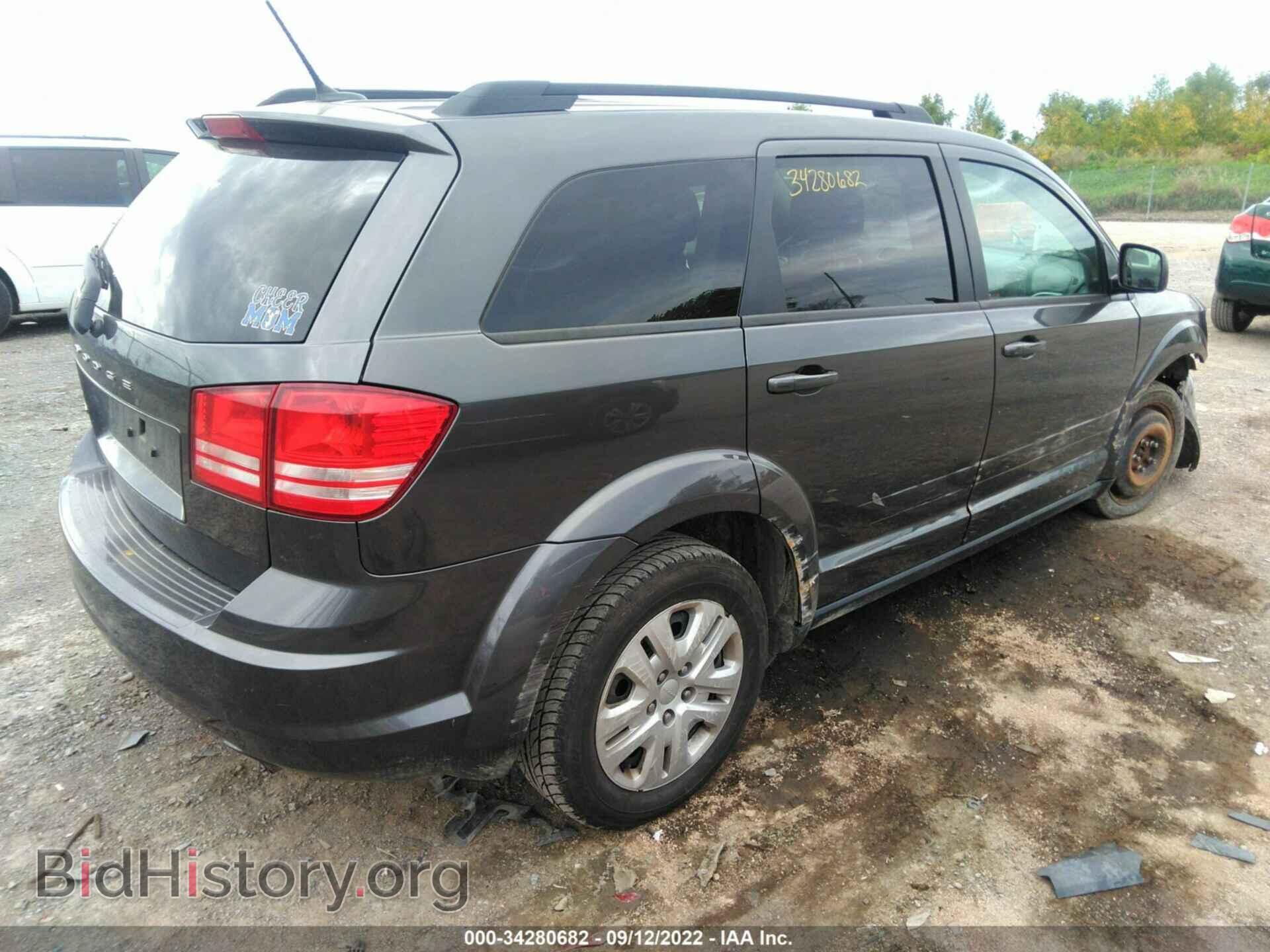 2016 DODGE JOURNEY - VIN: 3C4PDCAB9GT203146 - Фото 4