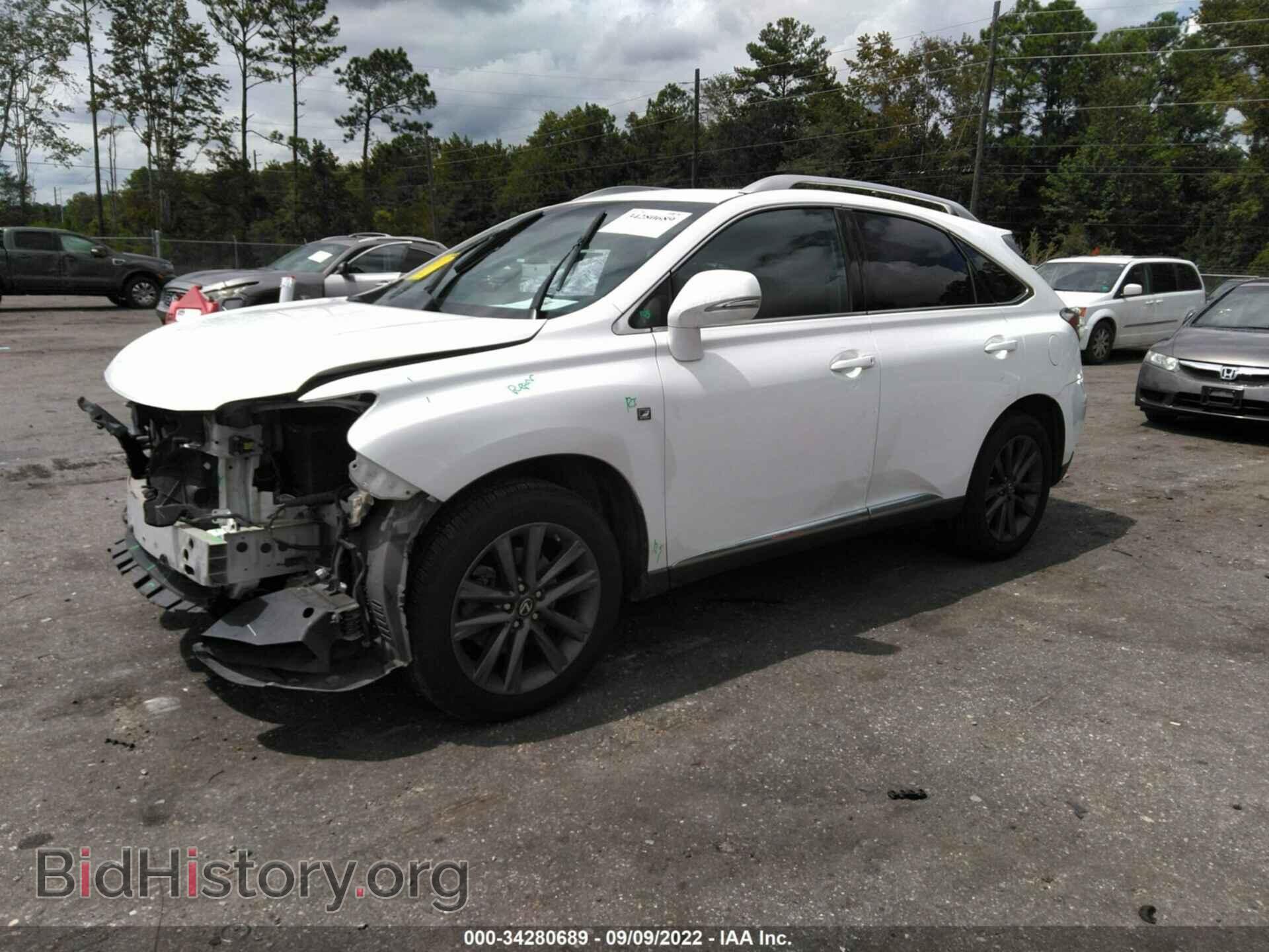 2015 LEXUS RX 350 - VIN: 2T2BK1BAXFC283242 - Фото 2