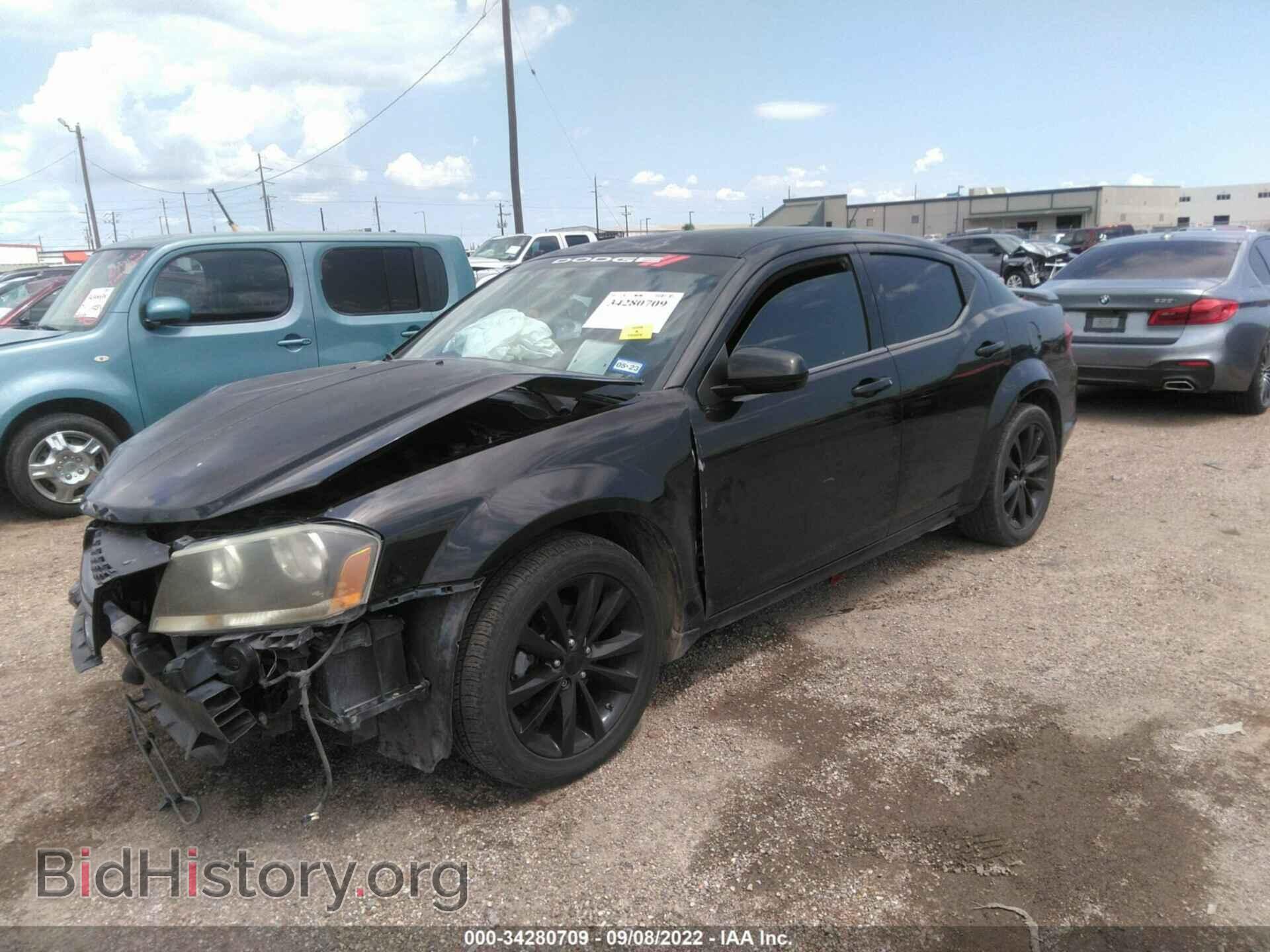 2013 DODGE AVENGER - VIN: 1C3CDZCBXDN658005 - Фото 2