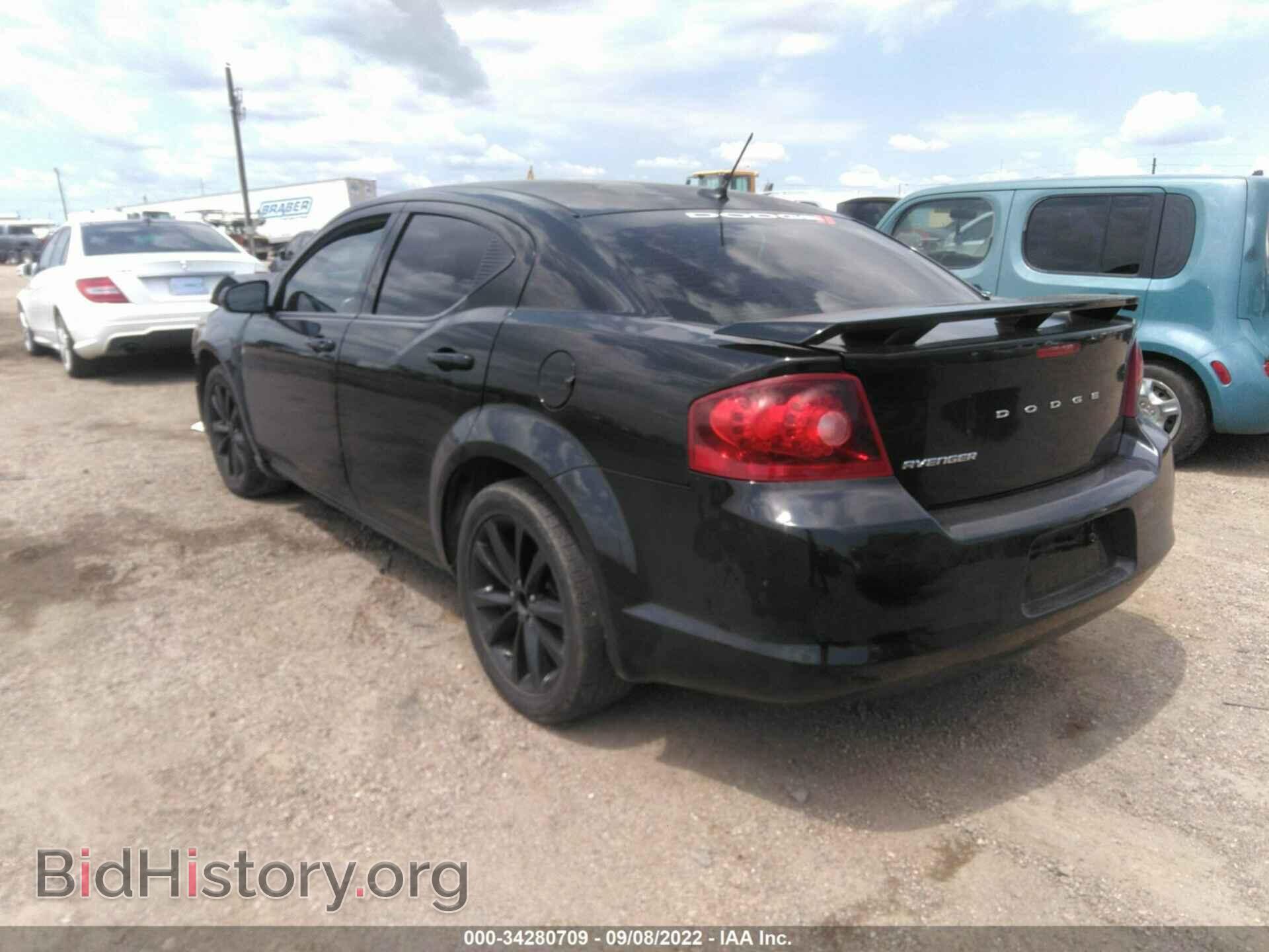 2013 DODGE AVENGER - VIN: 1C3CDZCBXDN658005 - Фото 3