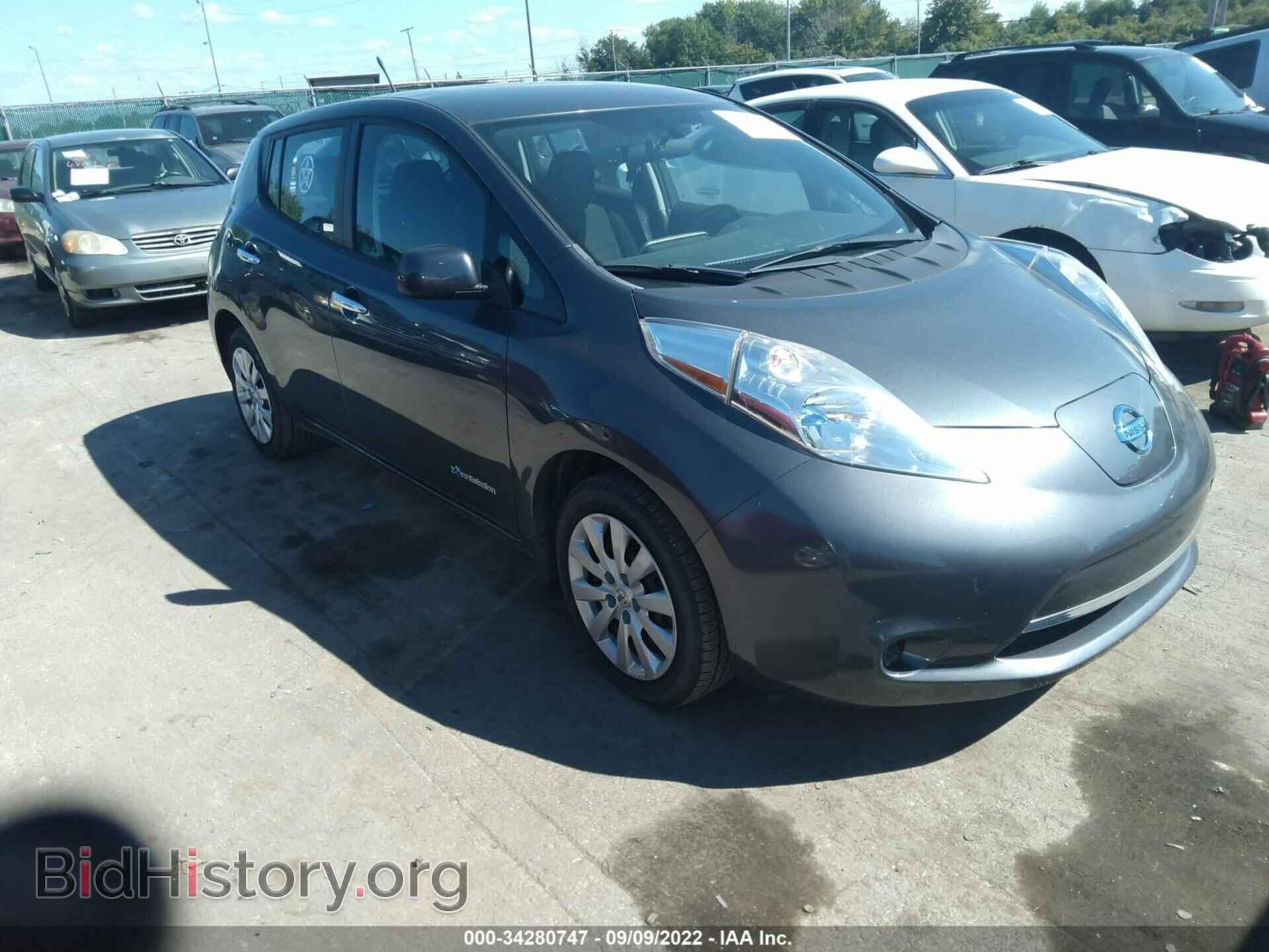 Photo 1N4AZ0CP8DC422109 - NISSAN LEAF 2013