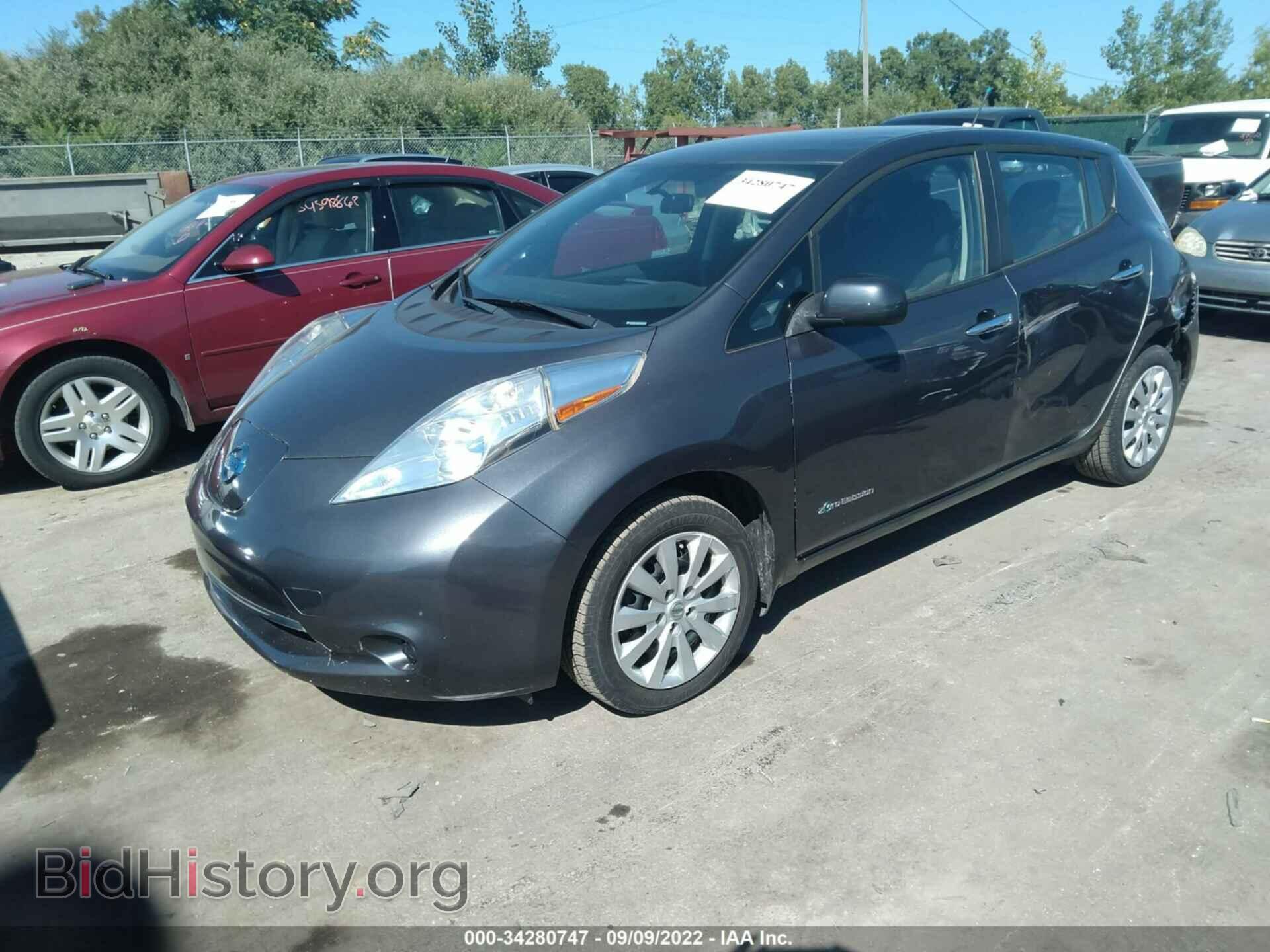 2013 NISSAN LEAF - VIN: 1N4AZ0CP8DC422109 - Фото 2