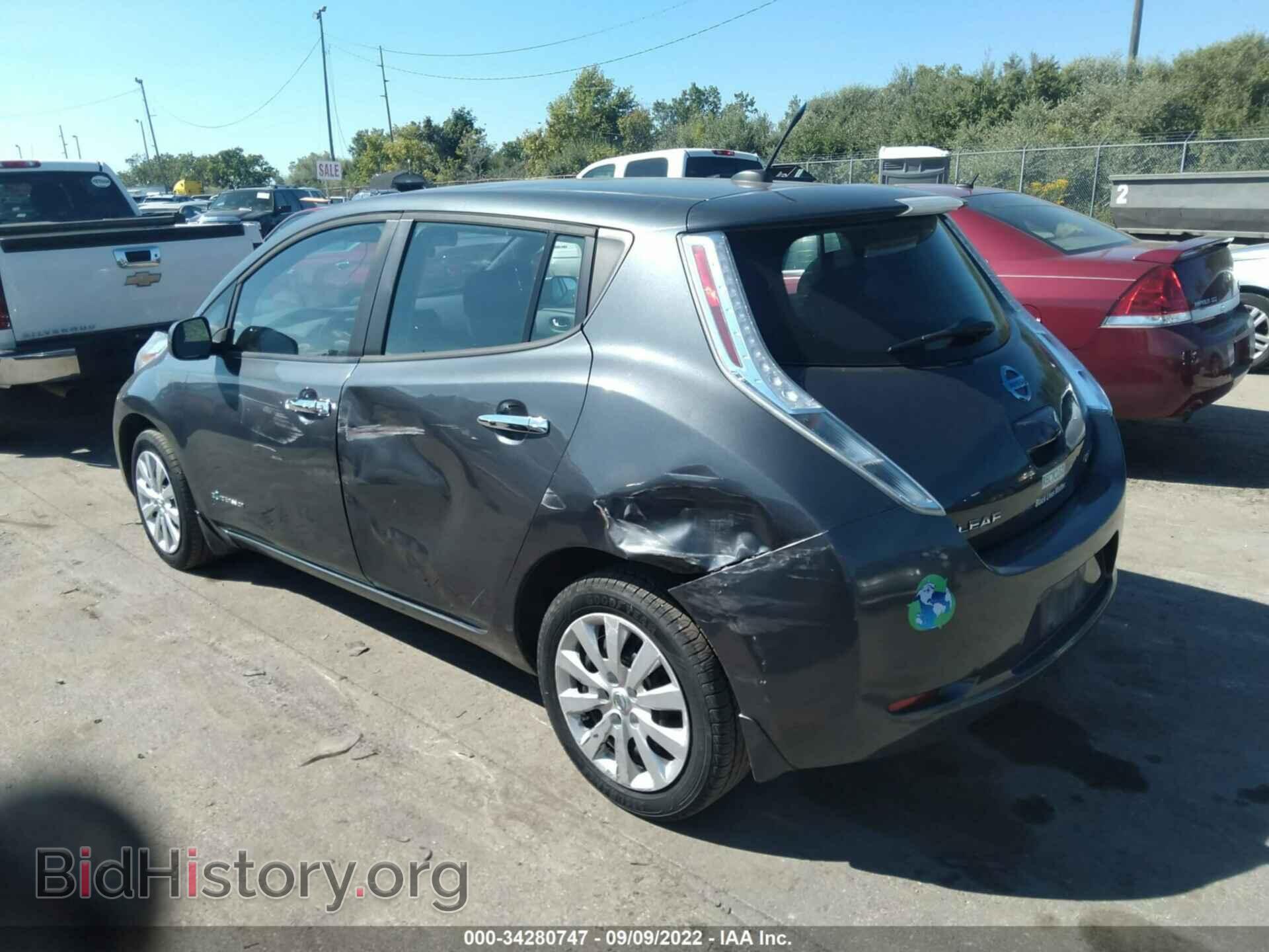 2013 NISSAN LEAF - VIN: 1N4AZ0CP8DC422109 - Фото 3
