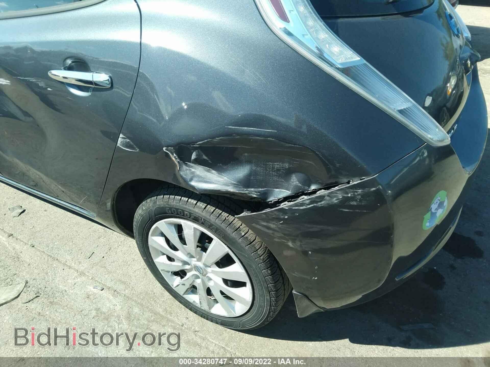 2013 NISSAN LEAF - VIN: 1N4AZ0CP8DC422109 - Фото 6