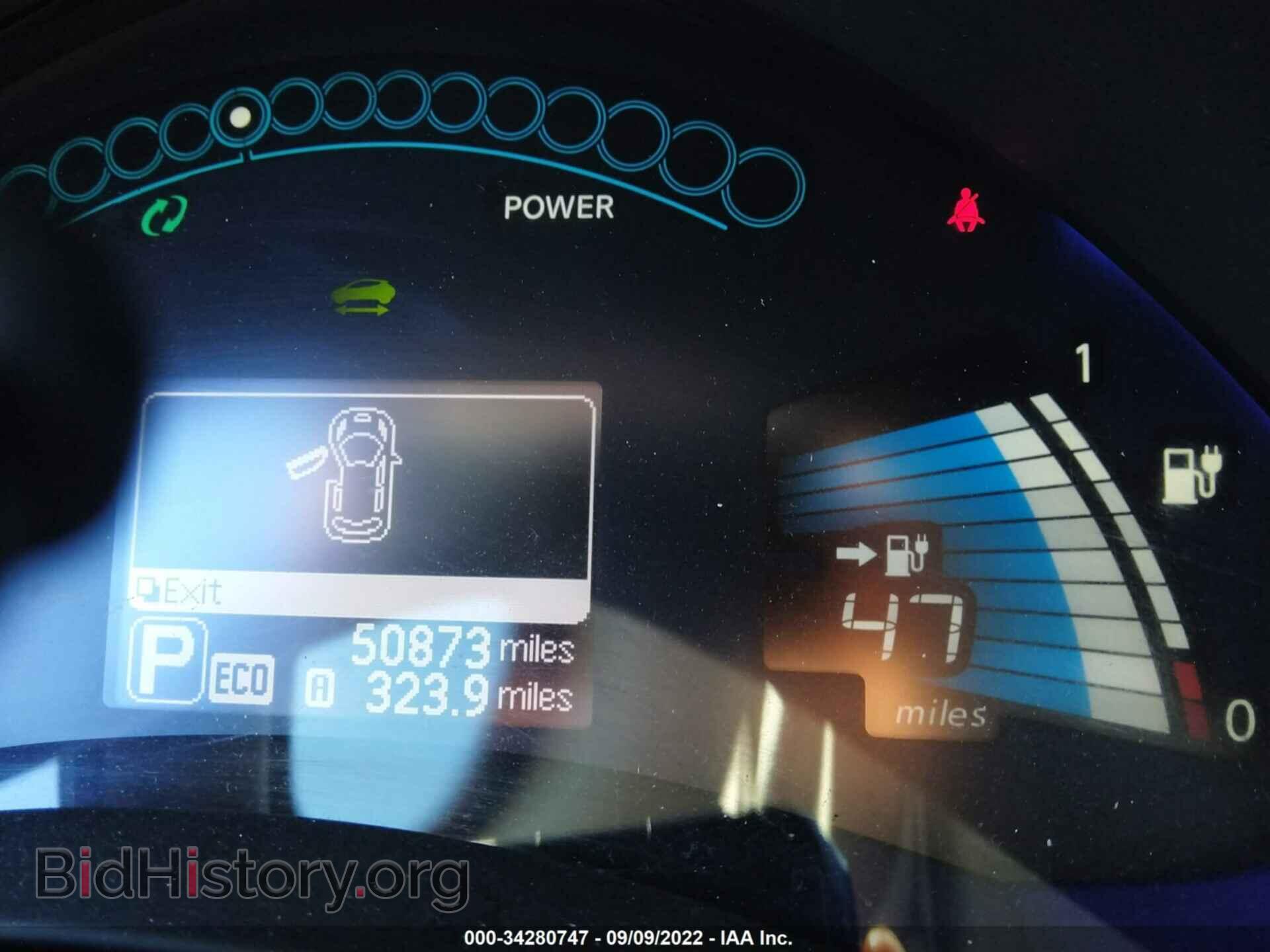 2013 NISSAN LEAF - VIN: 1N4AZ0CP8DC422109 - Фото 7