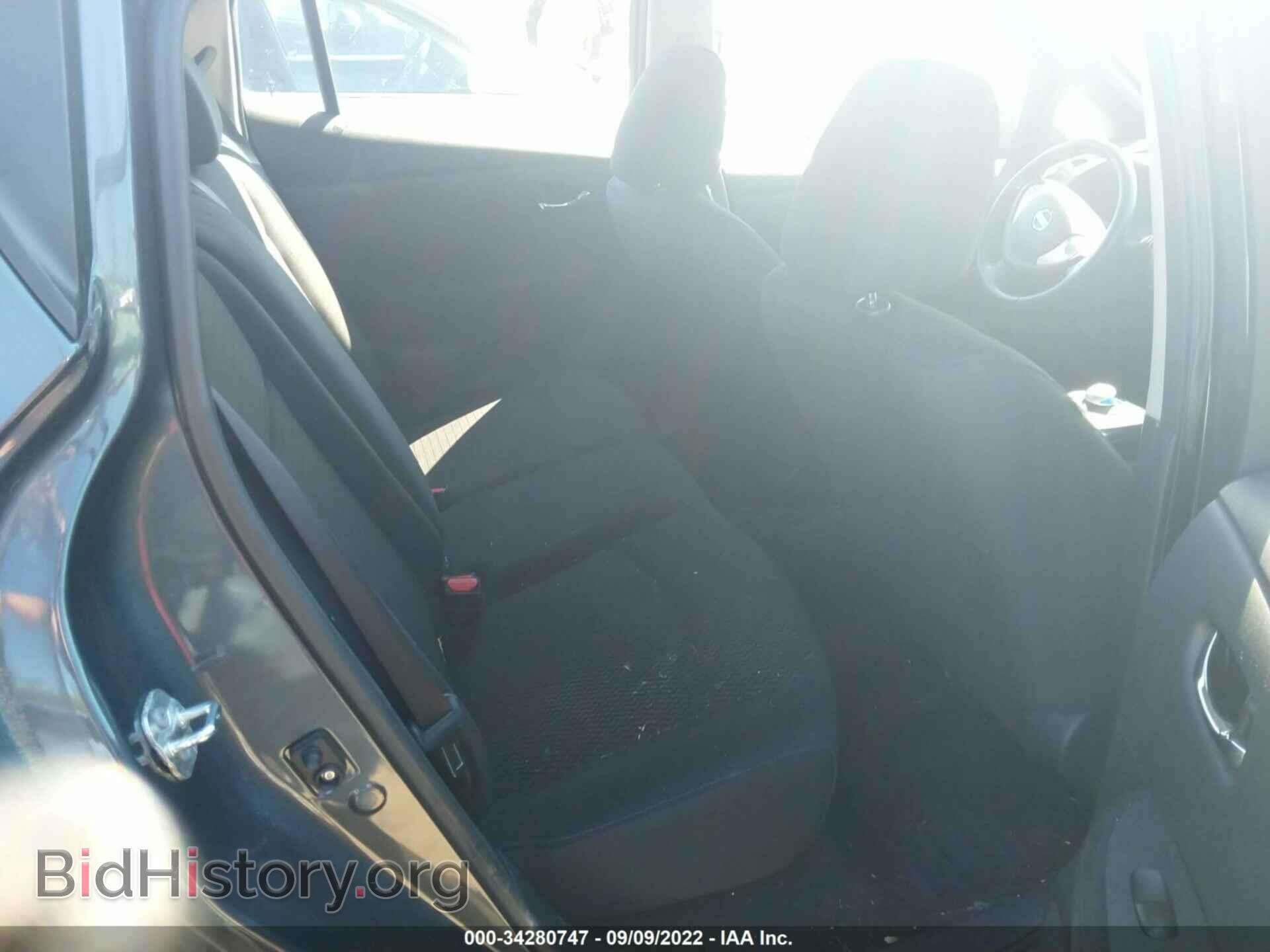 2013 NISSAN LEAF - VIN: 1N4AZ0CP8DC422109 - Фото 8