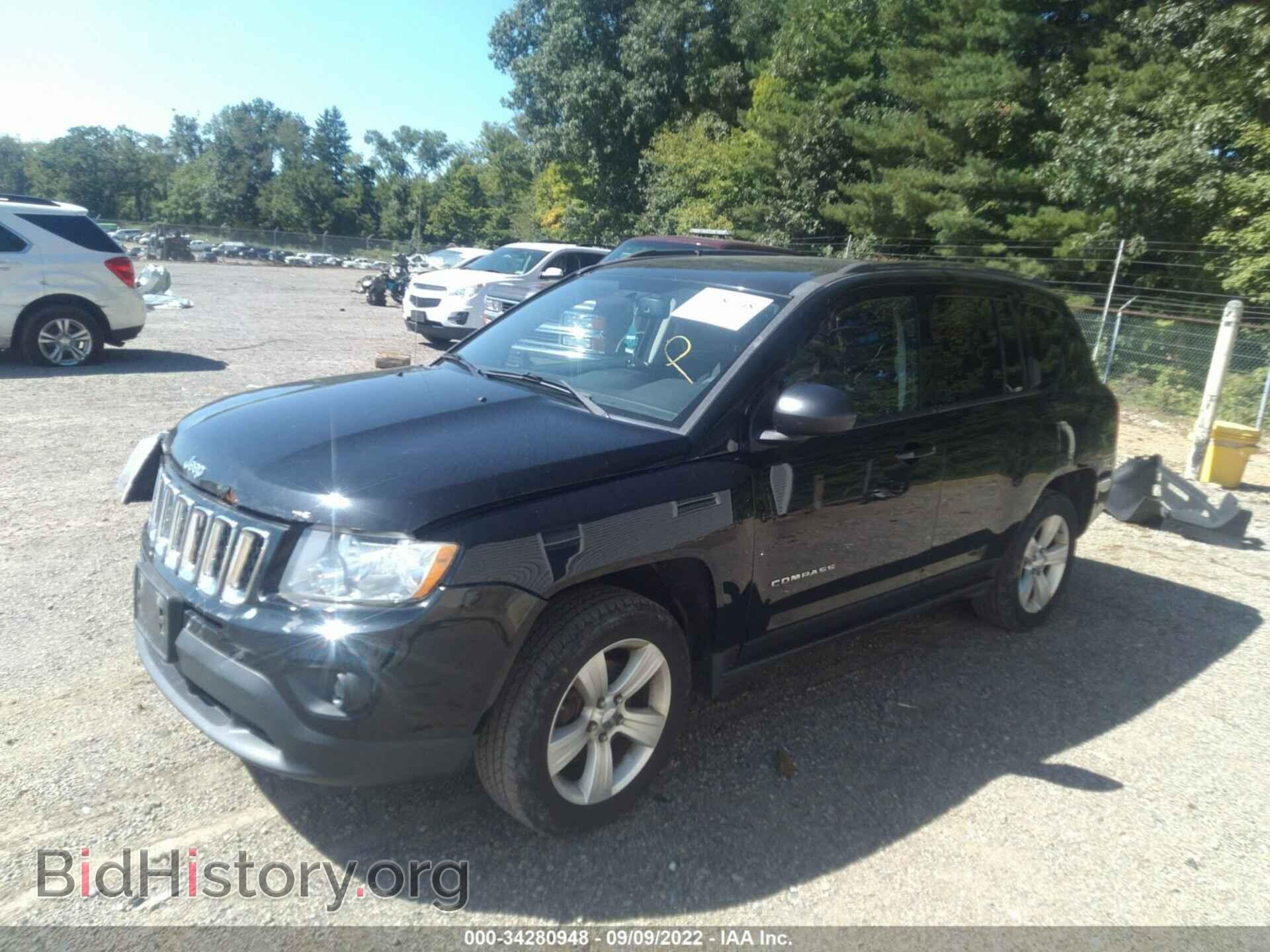 2012 JEEP COMPASS - VIN: 1C4NJCBA8CD622563 - Фото 2