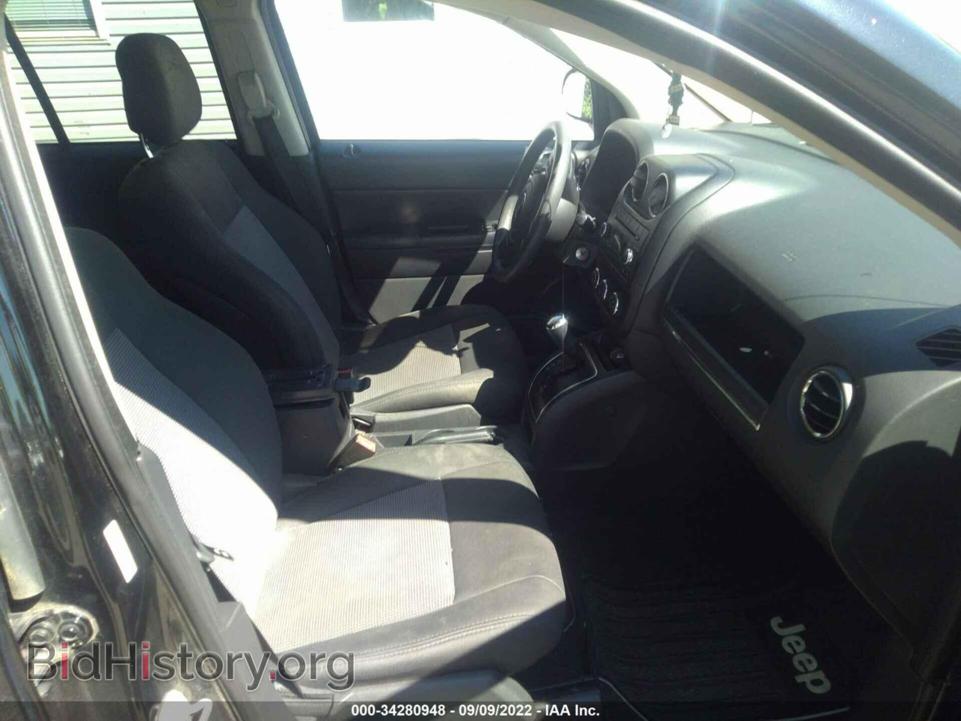 2012 JEEP COMPASS - VIN: 1C4NJCBA8CD622563 - Фото 5