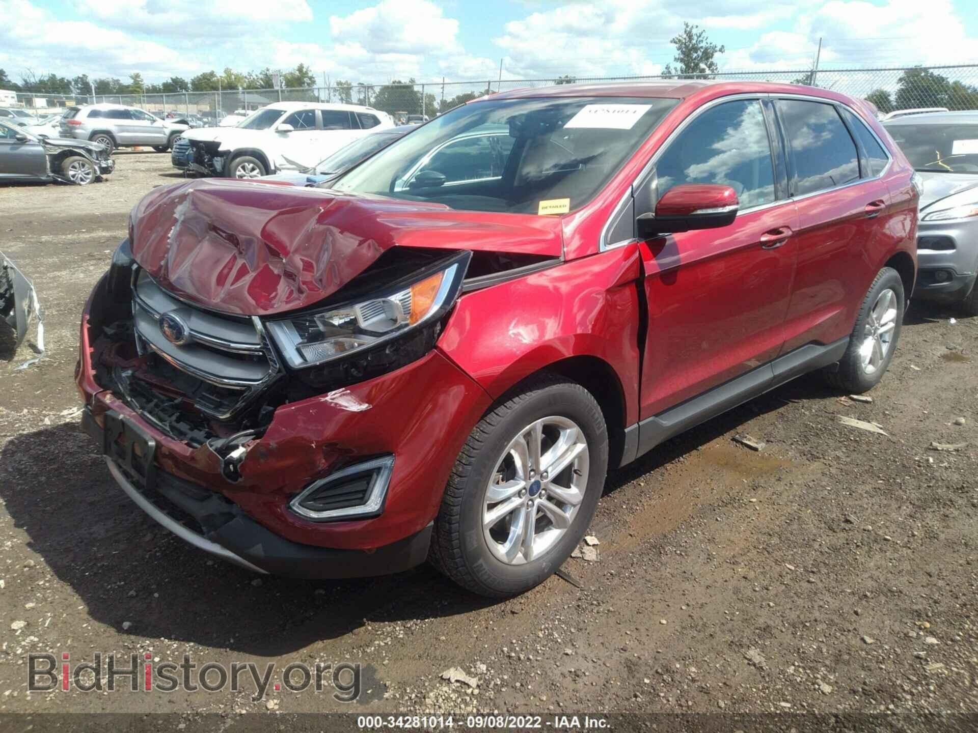 2015 FORD EDGE - VIN: 2FMTK4J95FBB85113 - Photo 2