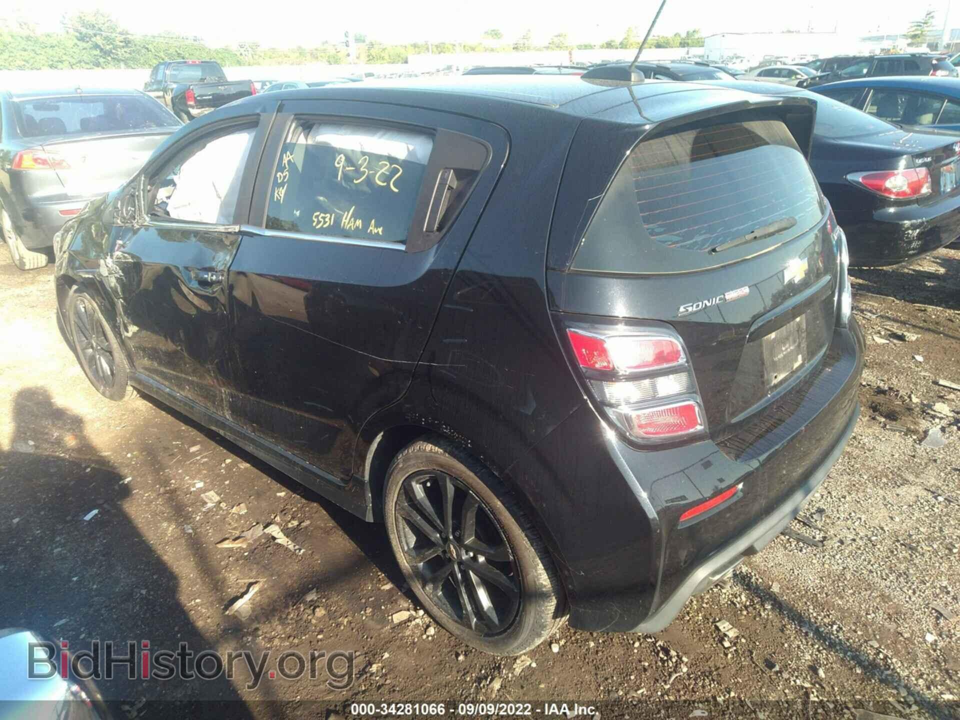 2017 CHEVROLET SONIC - VIN: 1G1JF6SB8H4101949 - Фото 3