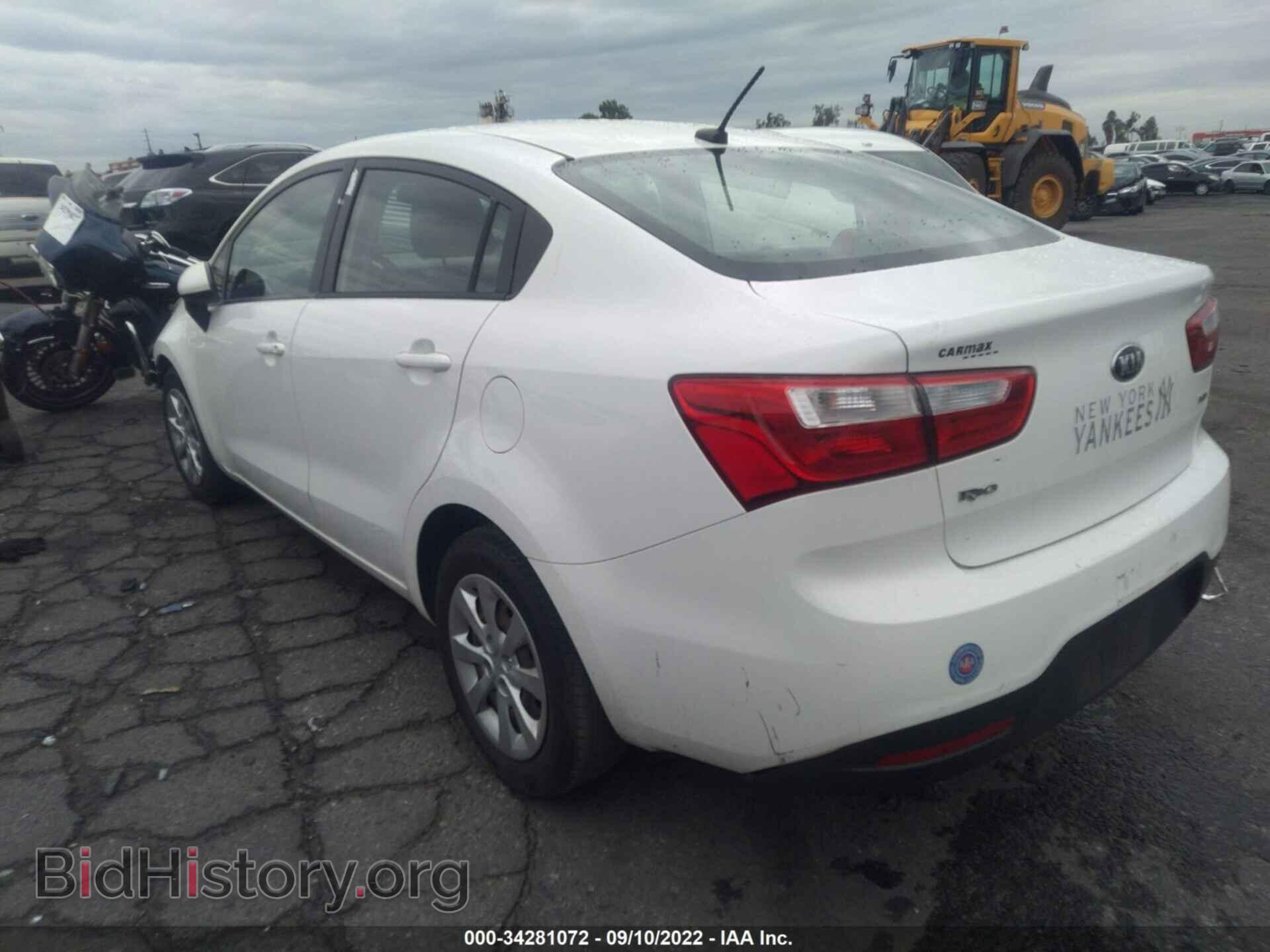 2014 KIA RIO - VIN: KNADM4A36E6408848 - Фото 3