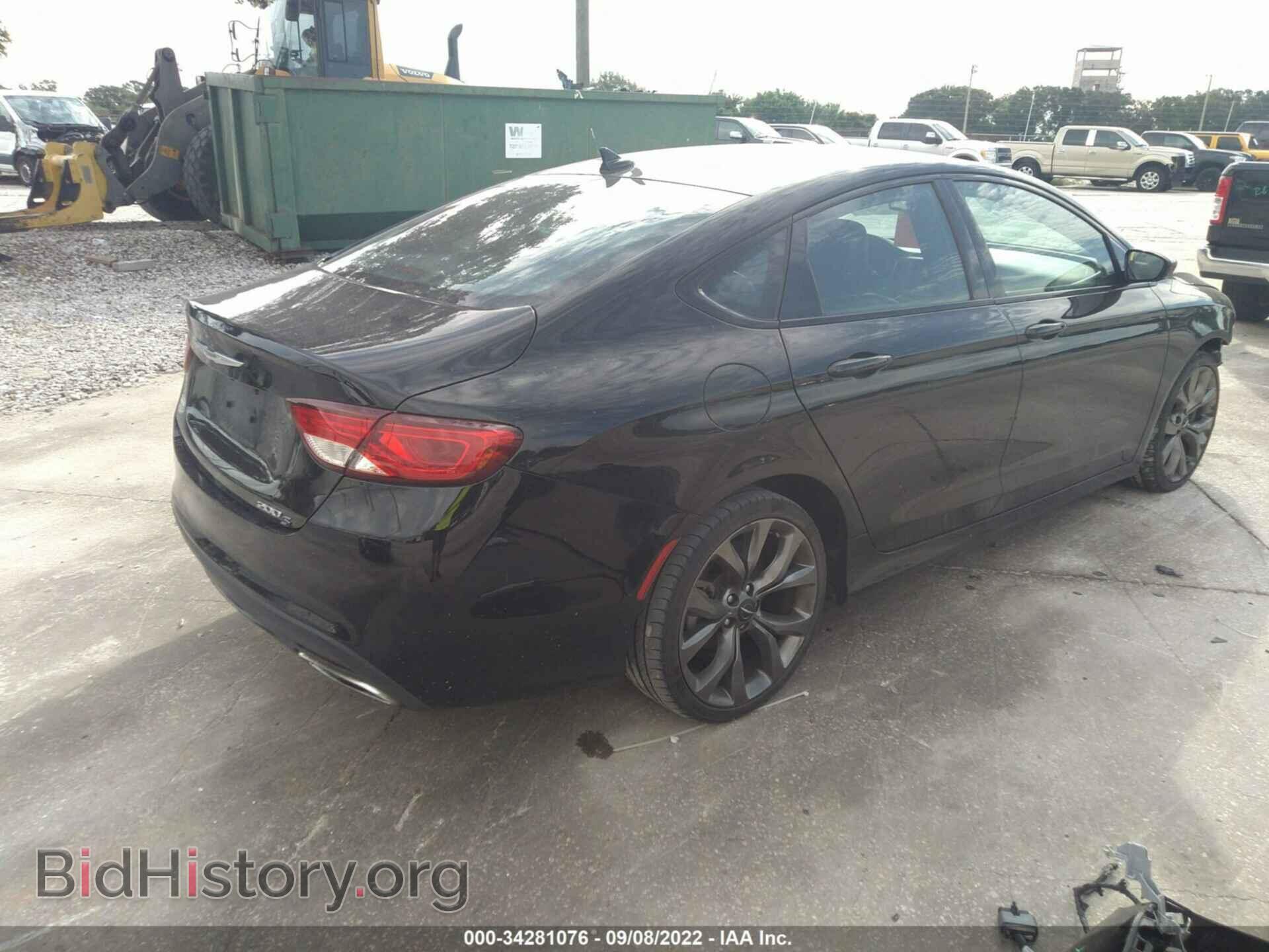 2015 CHRYSLER 200 - VIN: 1C3CCCBB2FN645916 - Фото 4