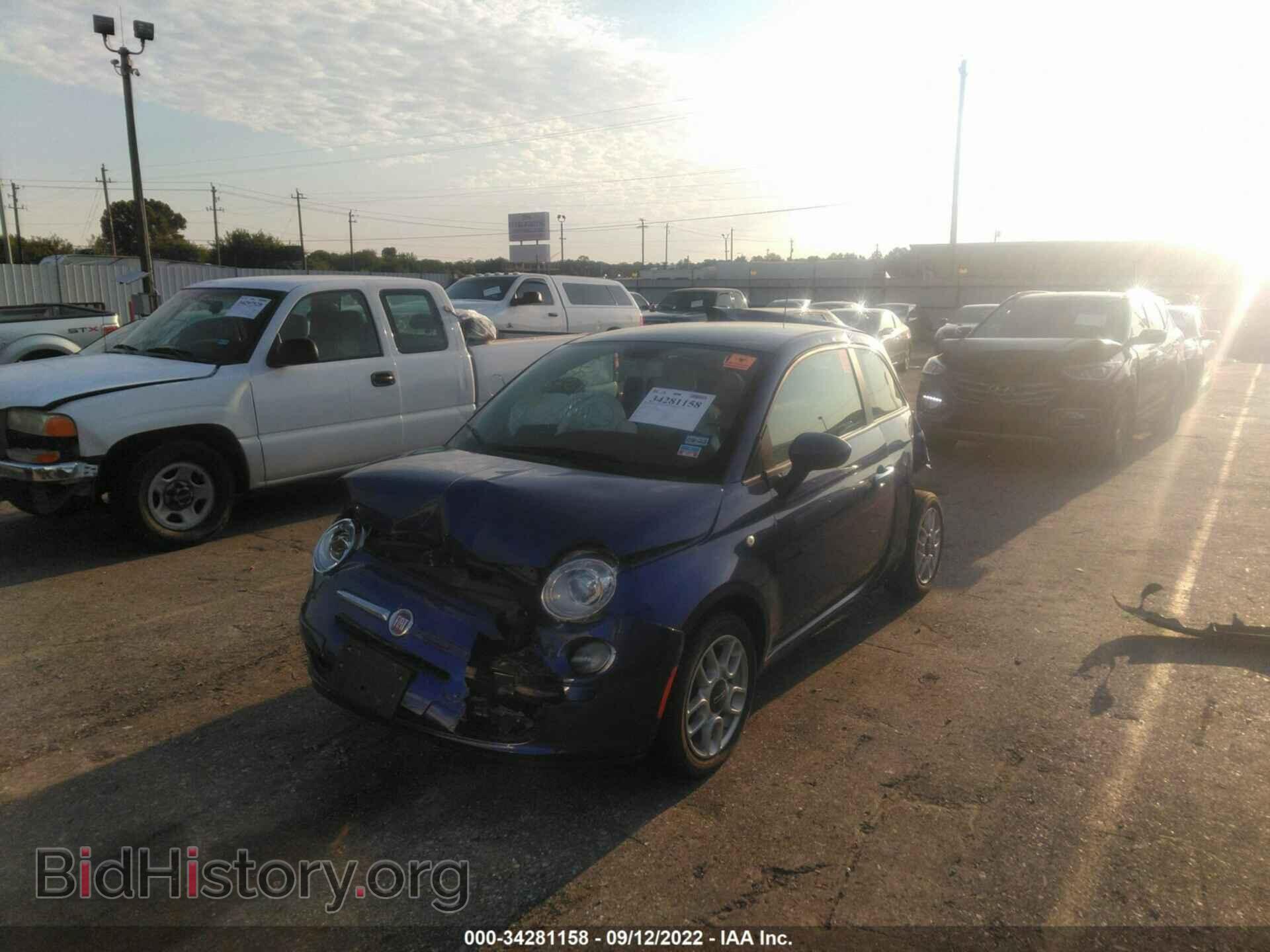 2012 FIAT 500 - VIN: 3C3CFFAR2CT385066 - Photo 2